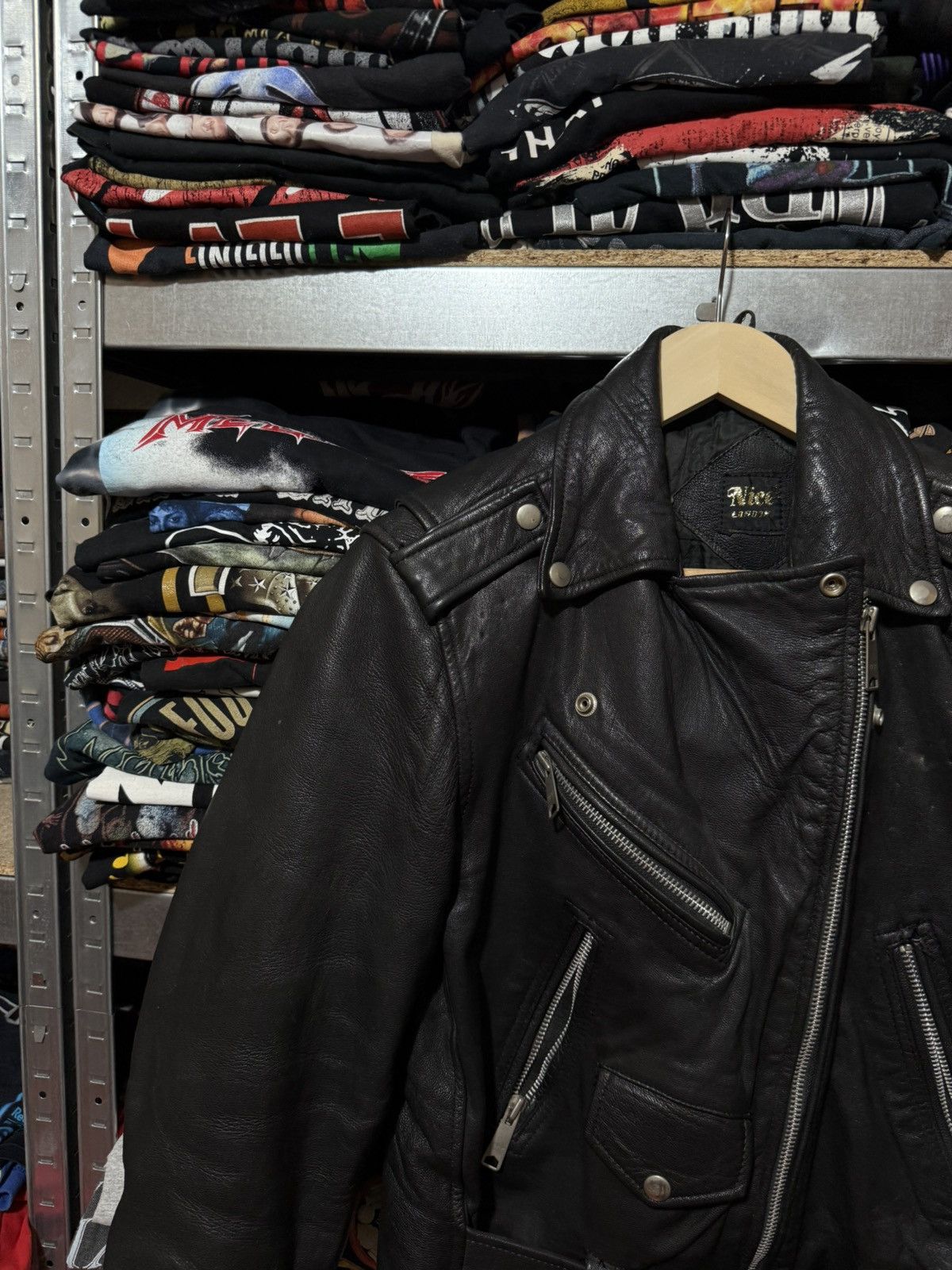 Vintage Vintage 80’s Crazy Painted Wolf Art Leather Biker Jacket Y2K Size US S / EU 44-46 / 1 - 3 Thumbnail
