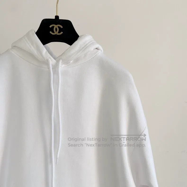 Balenciaga Balenciaga White Hooded Sweatshirt Size US XS / EU 42 / 0 - 3 Thumbnail