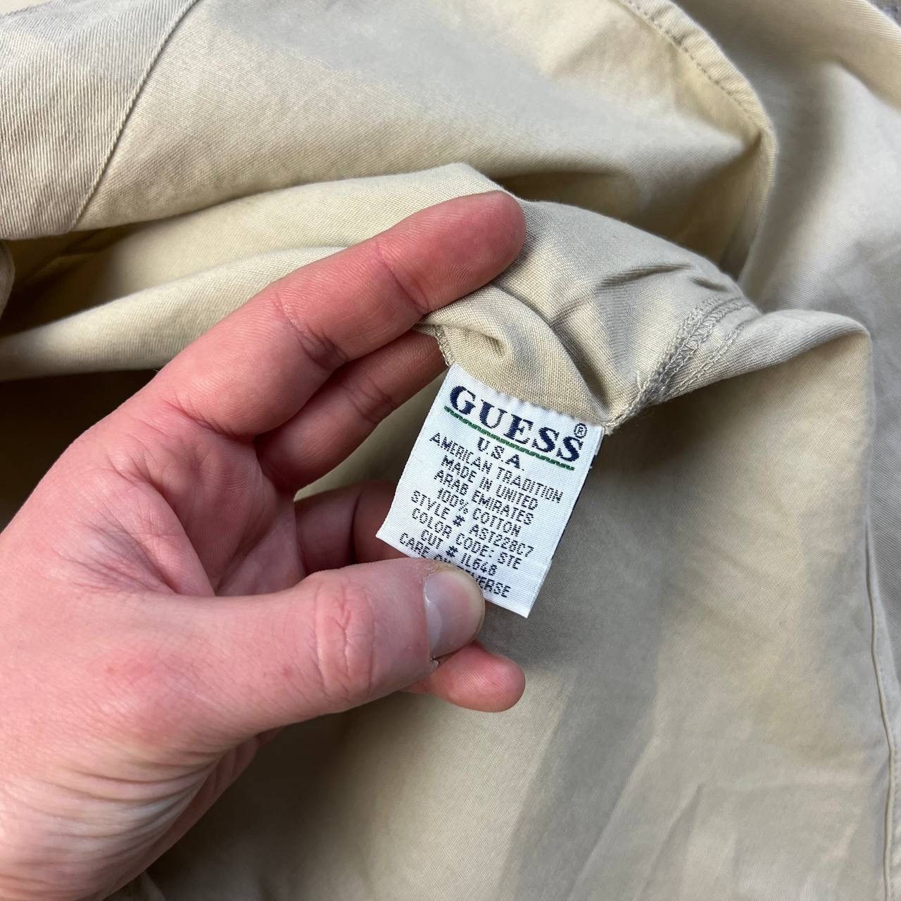 Guess Guess Mini Logo Vintage Y2K Luxury Button Up Shirt Size US XL / EU 56 / 4 - 6 Thumbnail