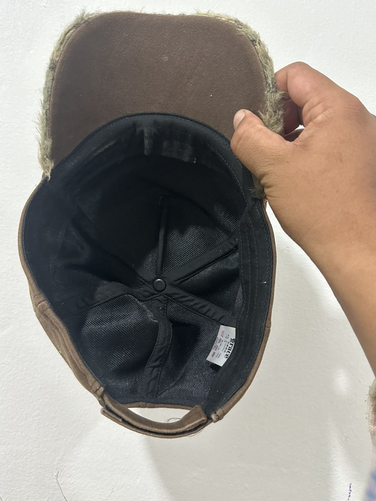 Japanese Brand VTG Shearling Grace Baseball Hat Size ONE SIZE - 4 Thumbnail
