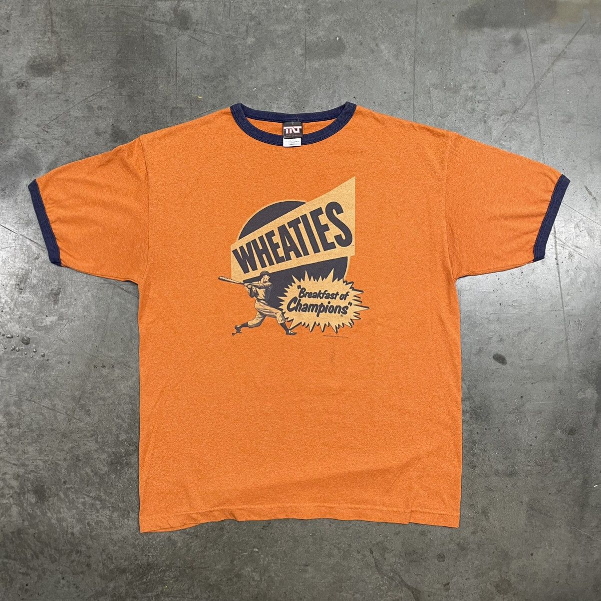 Vintage Vintage Wheaties Cereal Graphic Tshirt Size US L / EU 52-54 / 3 - 3 Thumbnail