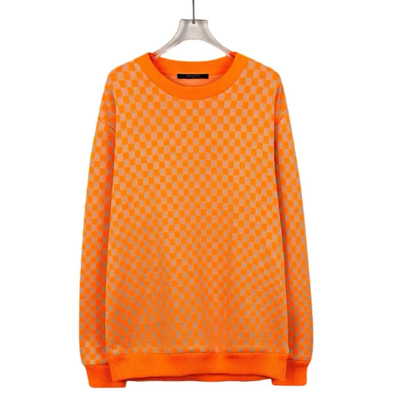 Louis Vuitton Louis Vuitton Men's Orange Cotton Sweatshirt 0089 Size US L / EU 52-54 / 3 - 1 Thumbnail
