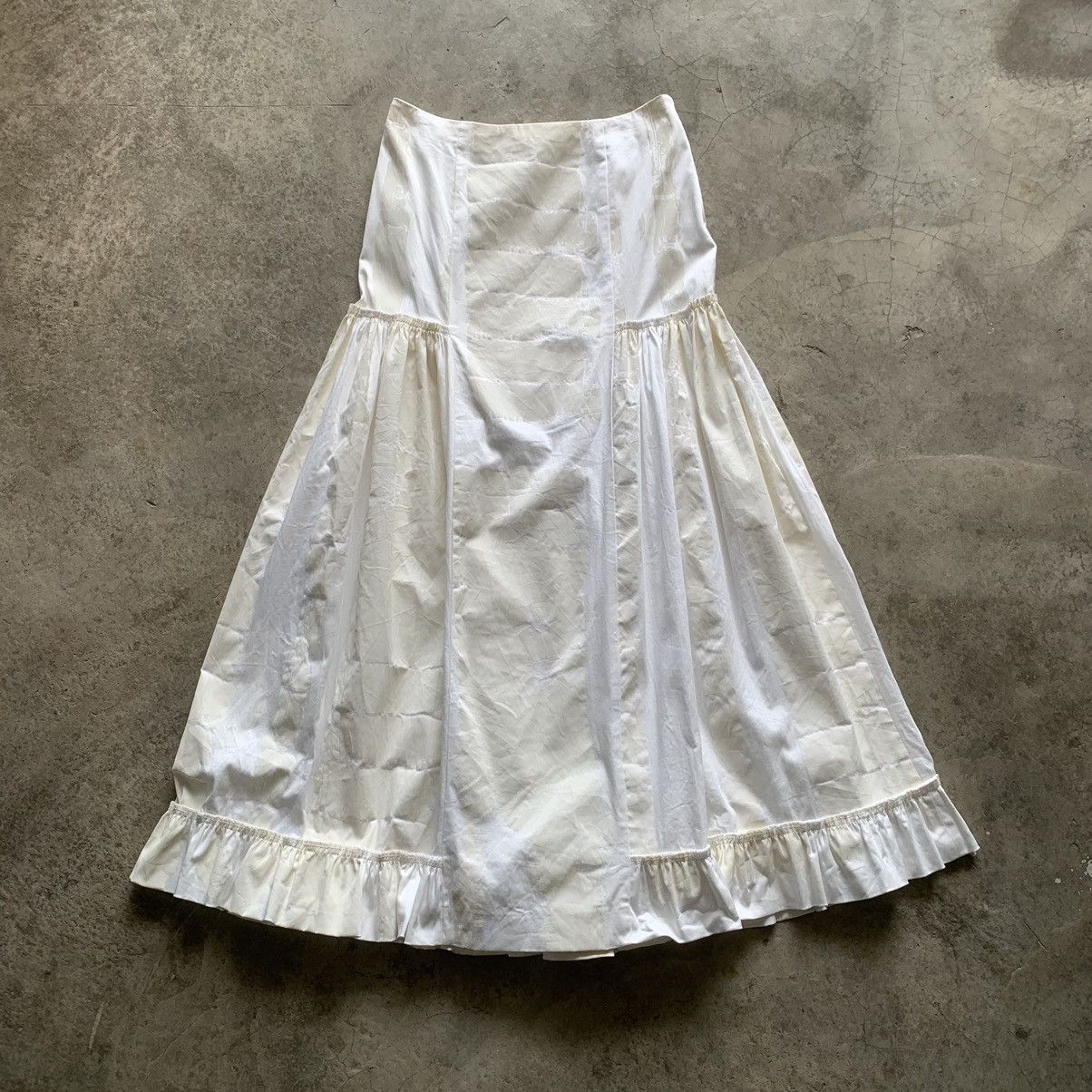 Jean Paul Gaultier Archive Jean Paul Gaultier Painted Skirt Size 28" / US 6 / IT 42 - 1 Thumbnail