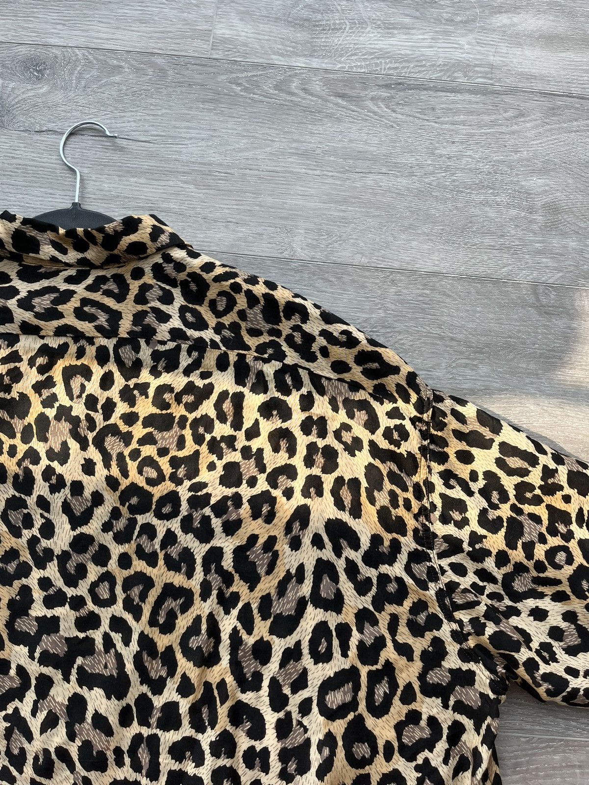 Kapital Kapital Silk Cupro Leopard Big Shirt, Brown Size US S / EU 44-46 / 1 - 6 Thumbnail