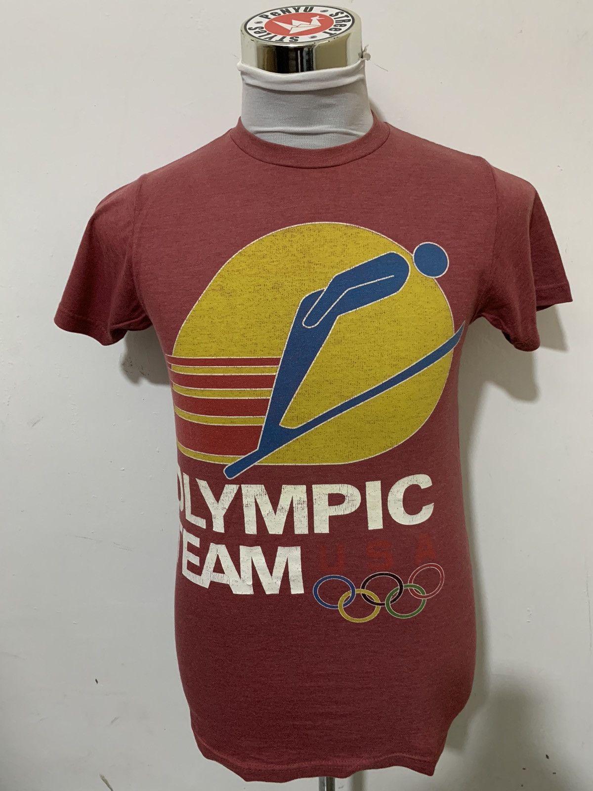 USA Olympics Vintage Y2K Usa olympic team ski jump t-shirt Size US S / EU 44-46 / 1 - 1 Thumbnail