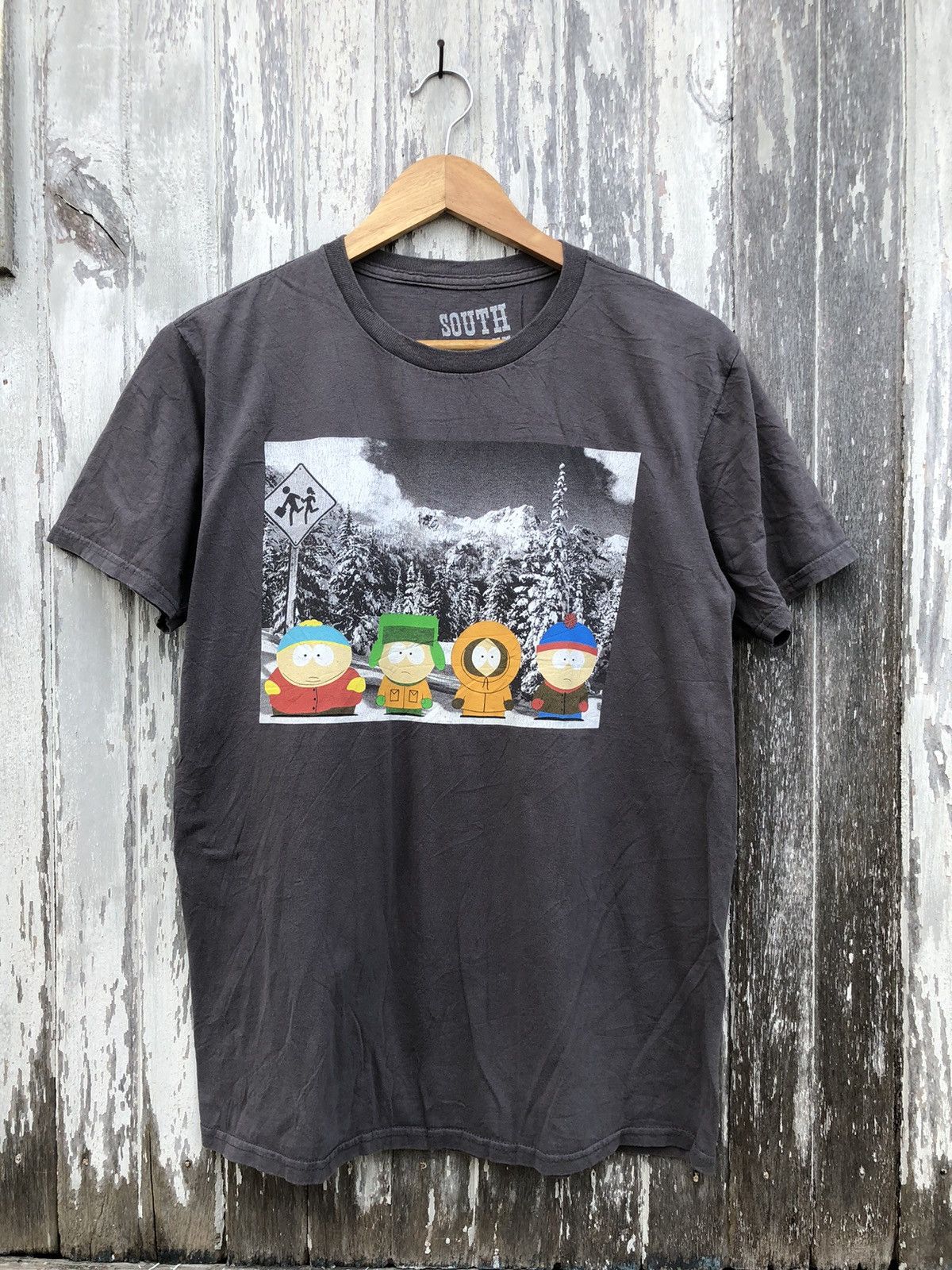 Anime × Vintage South Park Bus Stop Character Comedy Tshirts Size US M / EU 48-50 / 2 - 1 Thumbnail