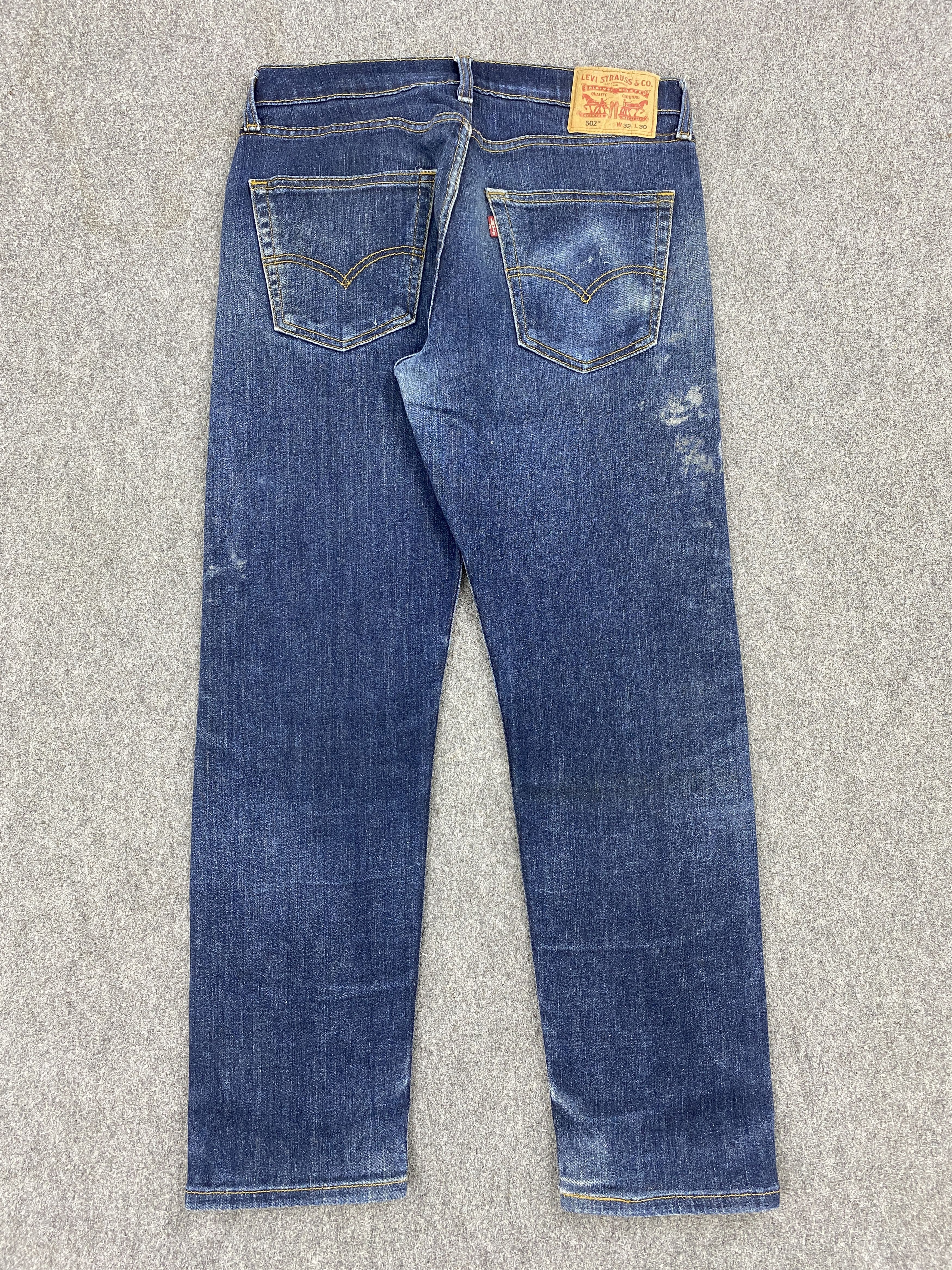 Levi's × Vintage Vintage Levis 502 Blue Faded Jeans Size US 28 / EU 44 - 3 Thumbnail
