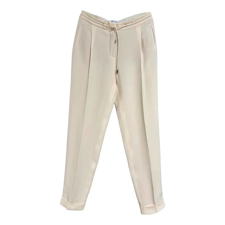 LORO PIANA Women's silk casual pants