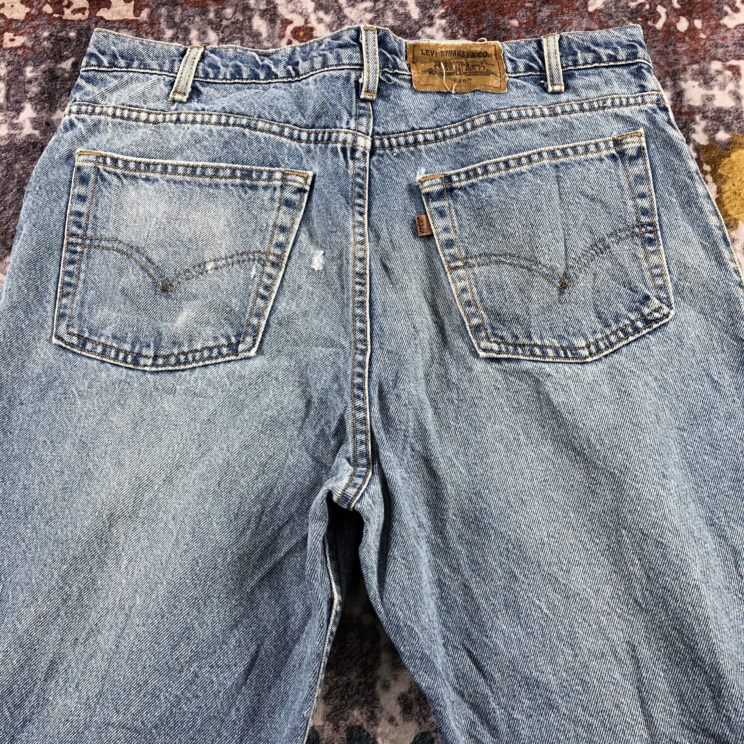 Levi's × Vintage Vintage Blue Wash Levis 540 Jeans-JM3117 Size US 35 - 5 Thumbnail