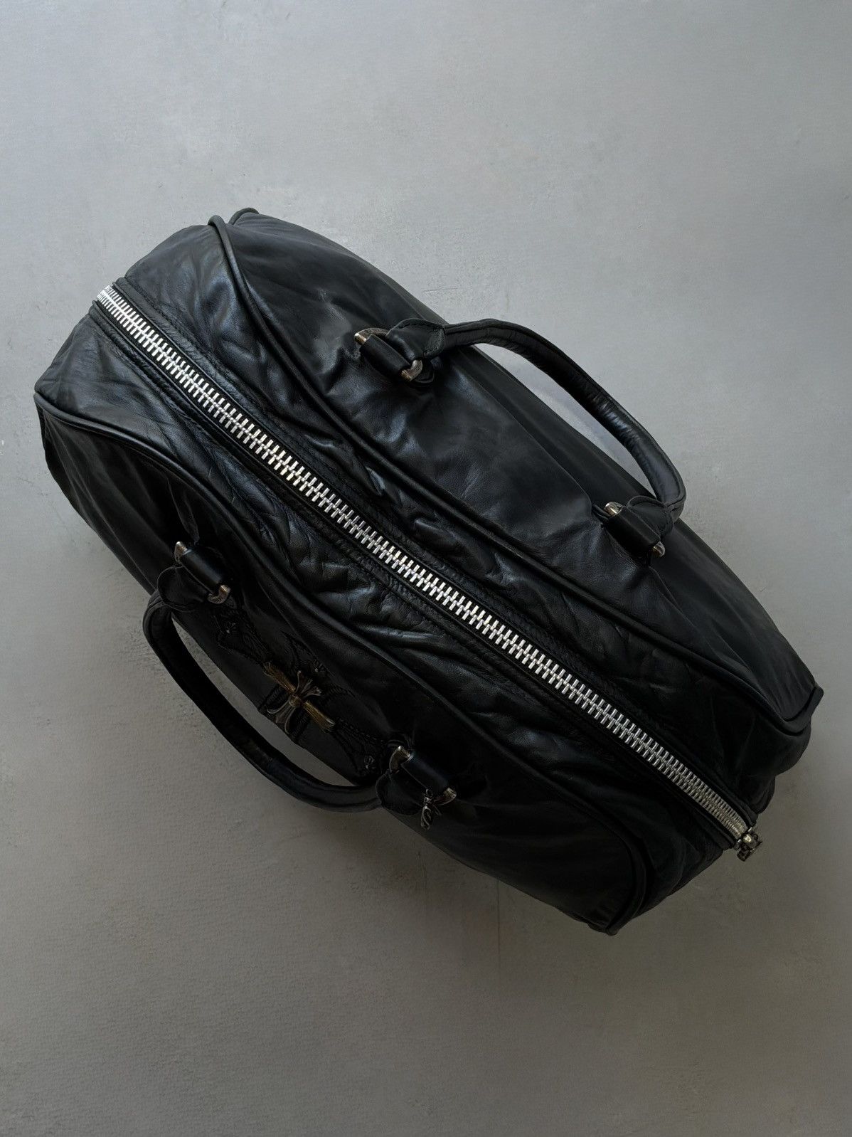 Chrome Hearts 90s Chrome Hearts - Cross Patch & Embellished 925 Bowler Bag Size ONE SIZE - 11 Thumbnail