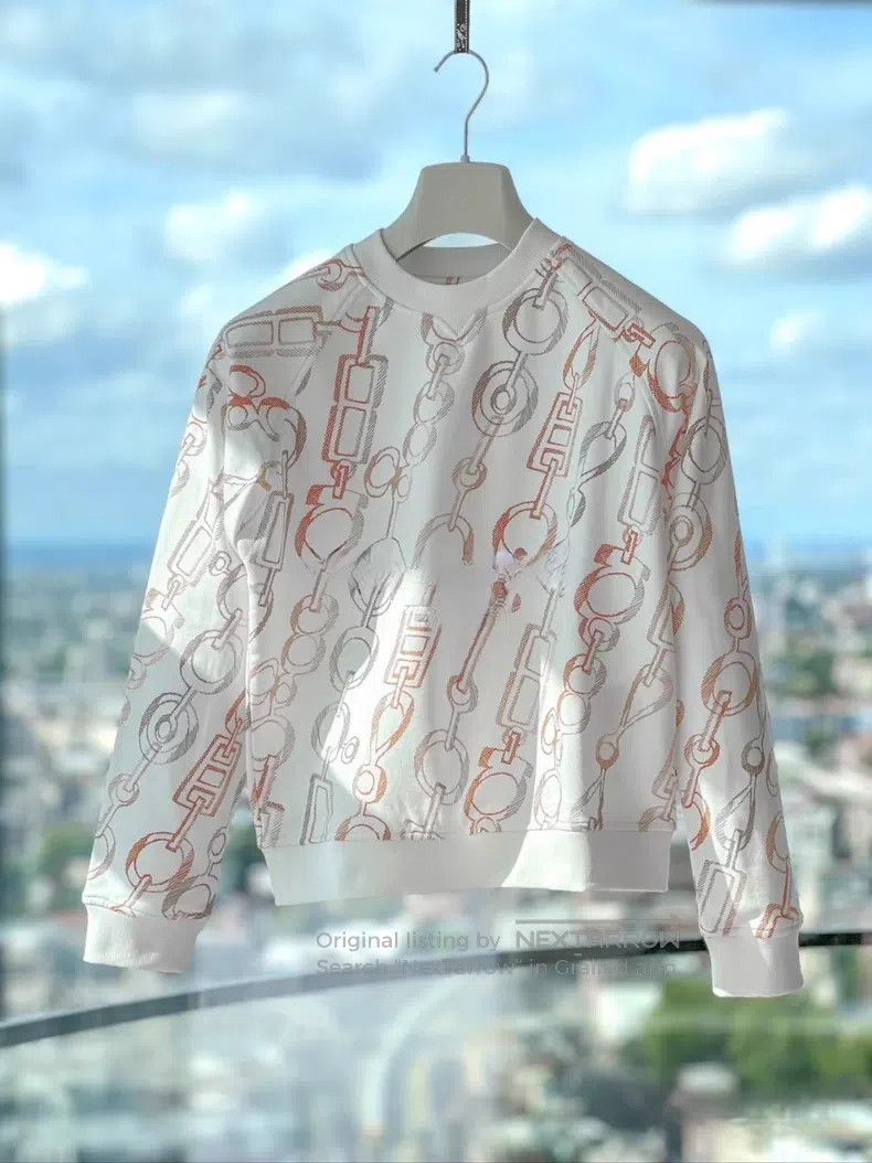 Hermes Hermes Women's Sweatshirt, Classic Hermes Buckle Pattern E Size XXS / US 00 / IT 34 - 1 Thumbnail
