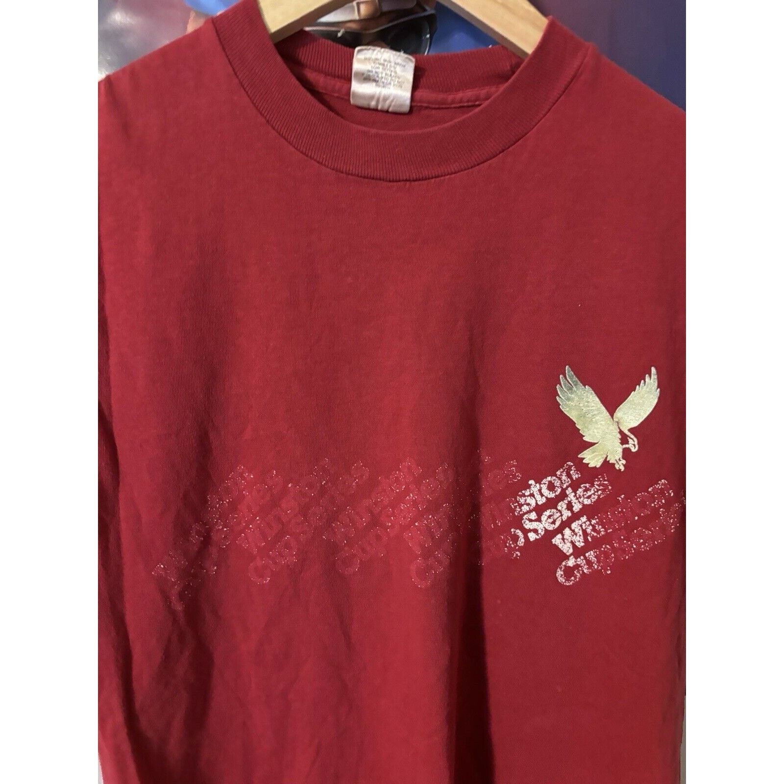 Other Vintage Red Faded Winston Cigarettes Eagle 90s shirt size S Size US S / EU 44-46 / 1 - 3 Thumbnail