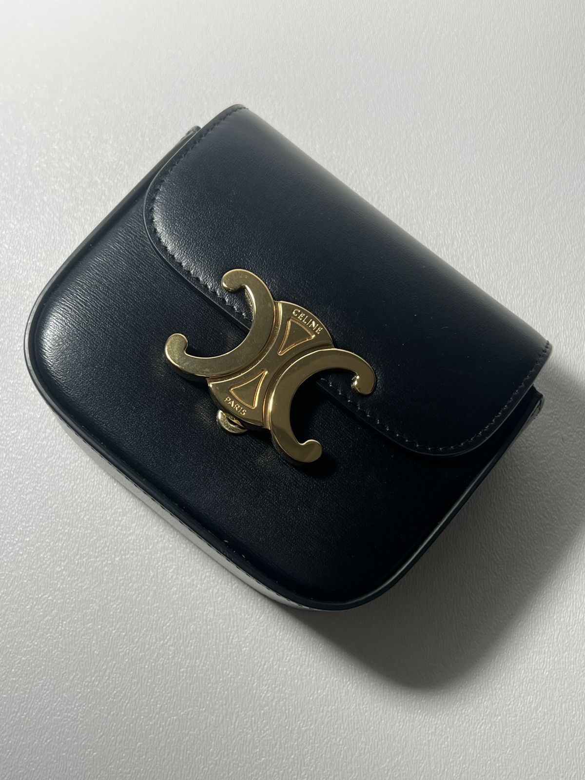Celine Celine Mini Triomphe Bag Black Size ONE SIZE - 5 Thumbnail