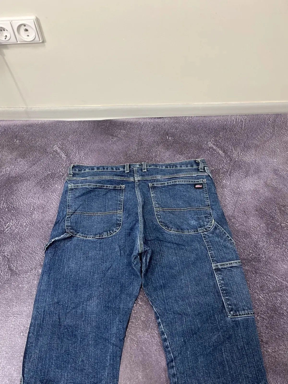 Dickies × Vintage Vintage Dickies American Work Blue Denim Baggy Jeans Size US 36 / EU 52 - 4 Thumbnail