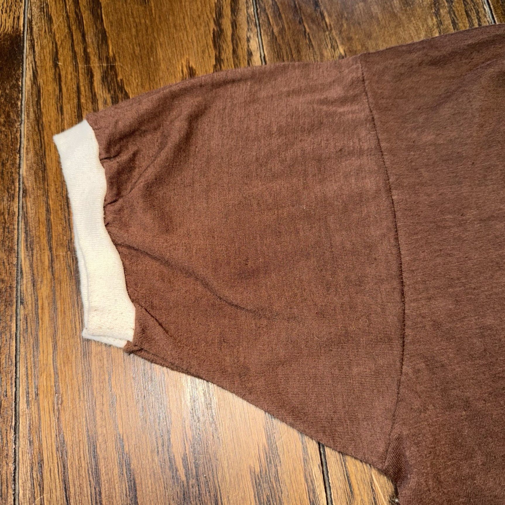 CHOCOOLATE VINTAGE M&M's Shirt Men T-Shirt Crew Neck Short Sleeve Brown 70s Candy Milk Chocolate Melts In Your Mouth Not Hand M&M's Graphic Print Size US M / EU 48-50 / 2 - 4 Thumbnail