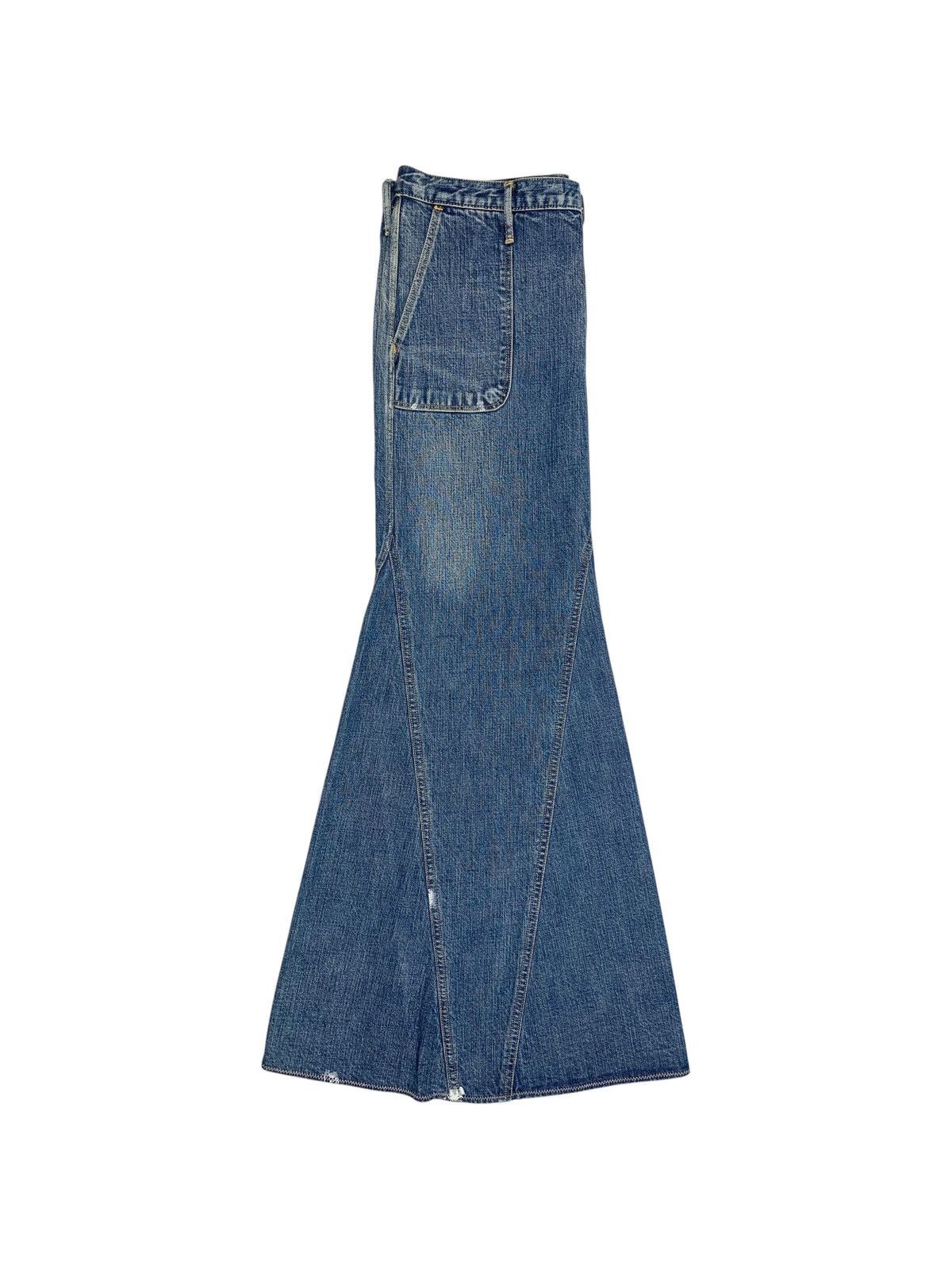 Japanese Brand × Kapital Kapital Skirt Flared Denim Pants Size US 30 / EU 46 - 5 Thumbnail