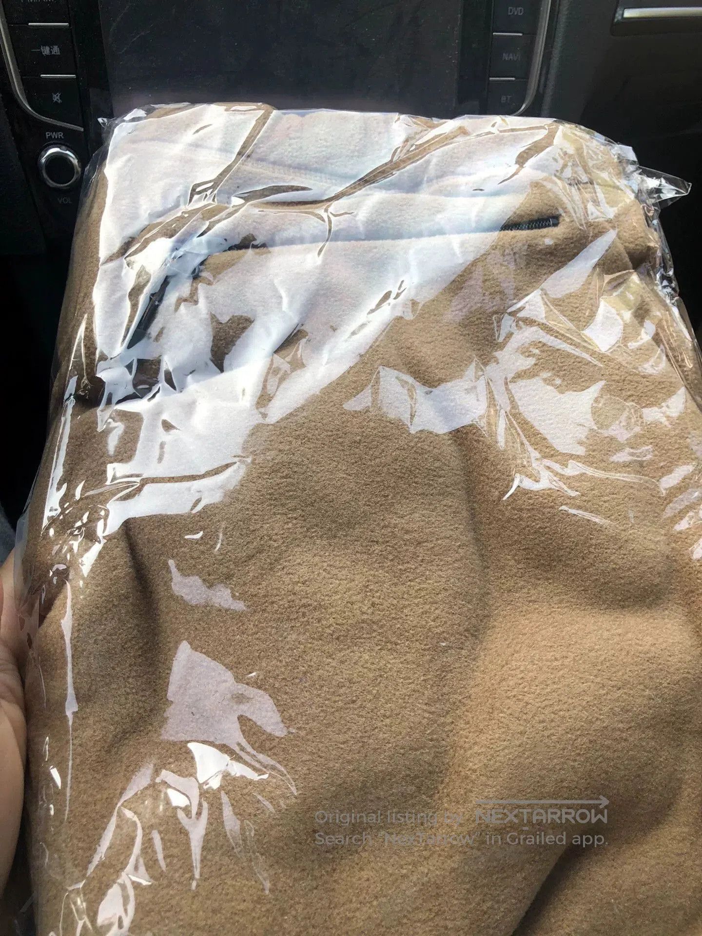 Japanese Brand Warm Polartec Fleece Pants in Camel. Size US 26 / EU 42 - 3 Thumbnail