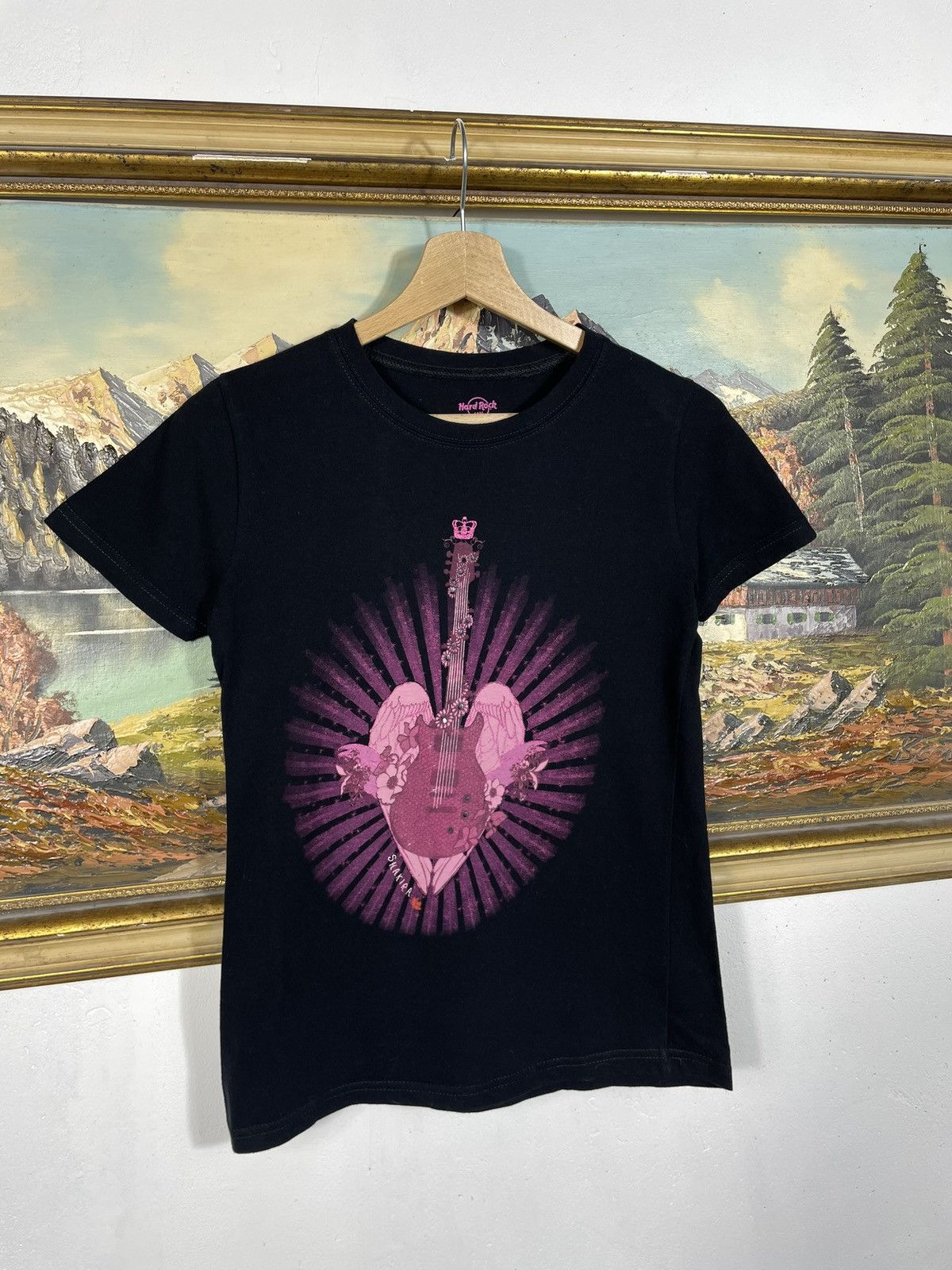 Hard Rock Cafe Hard Rock Vintage Y2k T-shirt Top Avant Garde Affliction Size S / US 4 / IT 40 - 3 Thumbnail