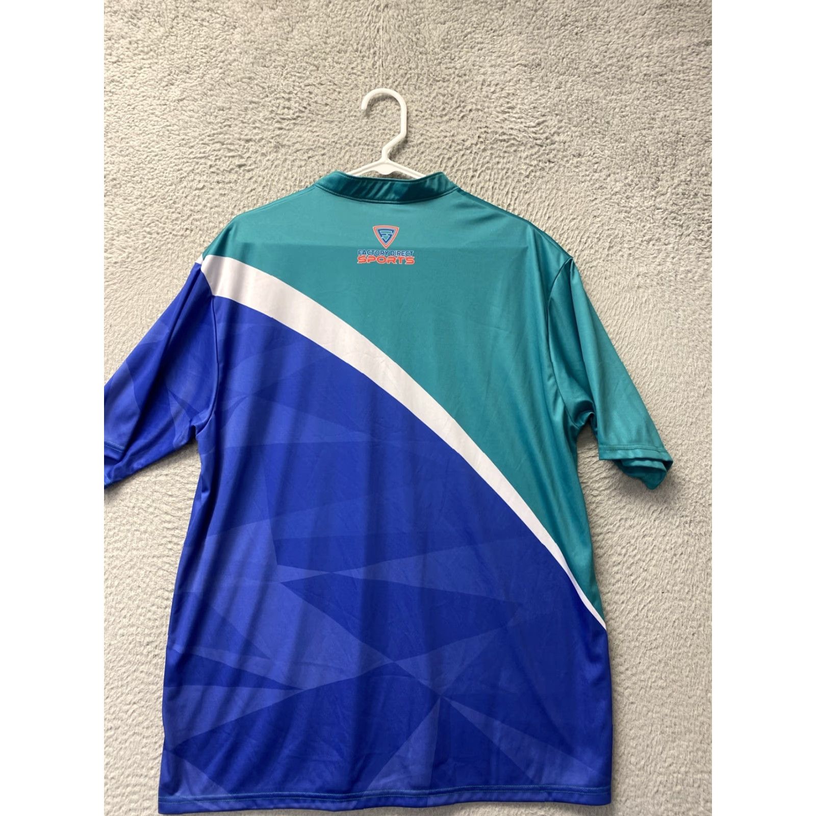 Vintage Okympic Oklahoma Shirt Jersey Mens XL Blue Green Sports /115-2 Size US XL / EU 56 / 4 - 7 Thumbnail