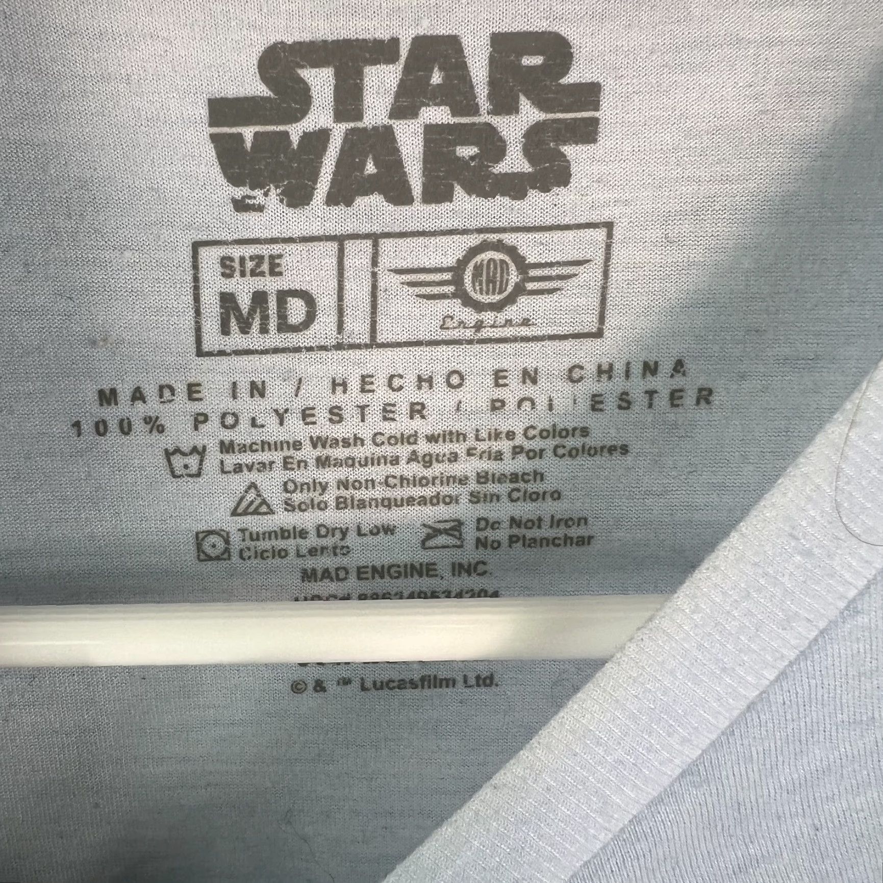 Star Wars Star Wars Mens Blue Short Sleeves Crew Neck Battle Scene Graphic T Shirt Size M Size US M / EU 48-50 / 2 - 6 Thumbnail