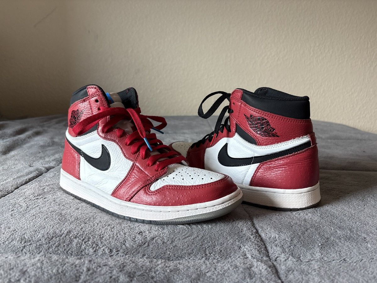 Jordan Brand Nike Air Jordan 1 Retro High OG ‘Spider Man’ Origin Story Size US 9.5 / EU 42-43 - 1 Thumbnail