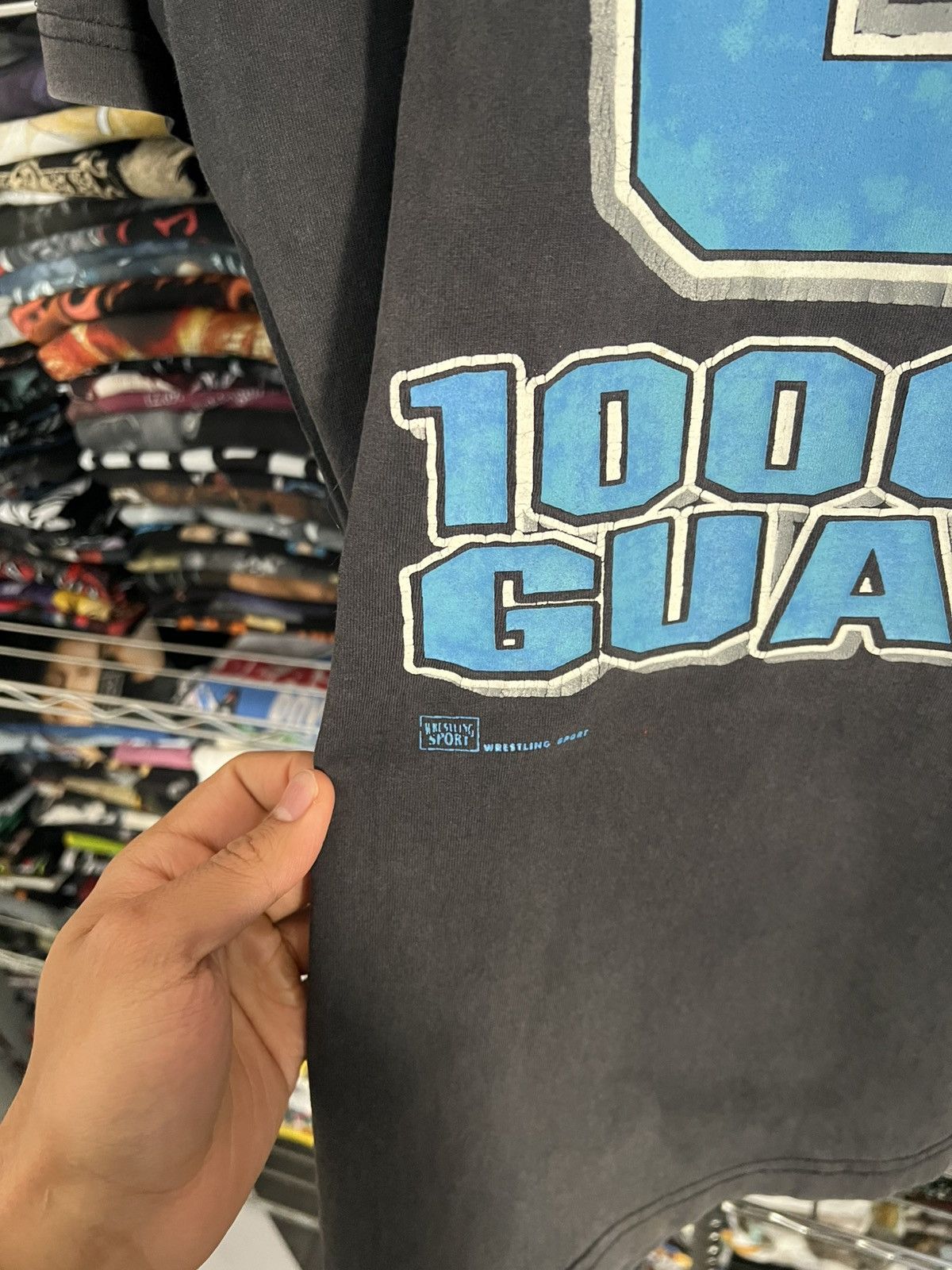 WWE 2003 Shocker Guapo Lucha Libre Mexican Wrestling Tee Size US L / EU 52-54 / 3 - 4 Thumbnail