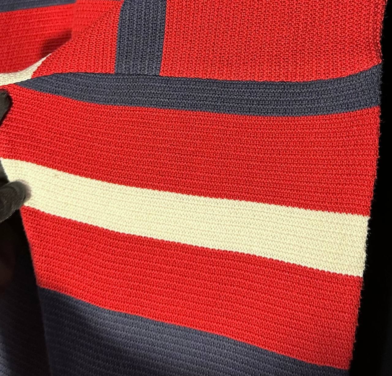 Lacoste × Vintage Lacoste Devanlay Vintage sweater acrylic Size US XL / EU 56 / 4 - 4 Thumbnail