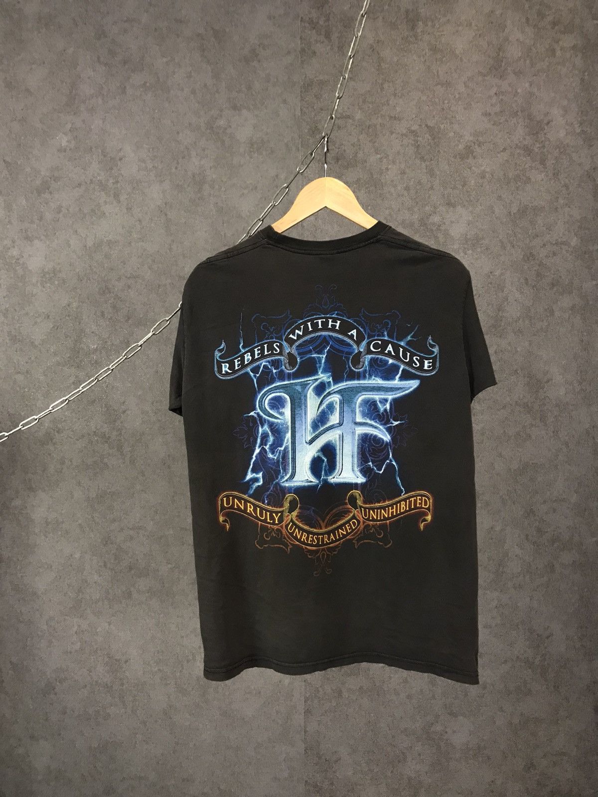 Band Tees Hammer Fall vintage rock band tee Size US M / EU 48-50 / 2 - 2 Thumbnail