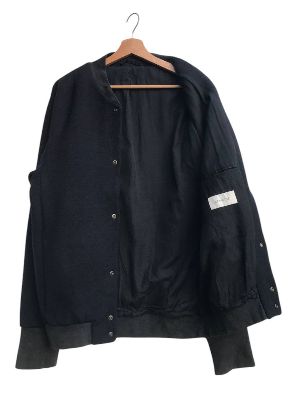 Lemaire Lemaire Black Bomber Jacket Size US S / EU 44-46 / 1 - 4 Thumbnail