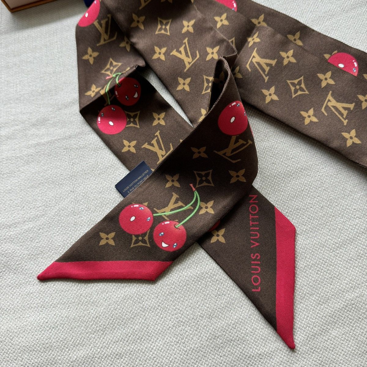 Louis Vuitton × Takashi Murakami Louis Vuitton Takashi Murakami Monogram Cherry Bandeau Size ONE SIZE - 3 Thumbnail