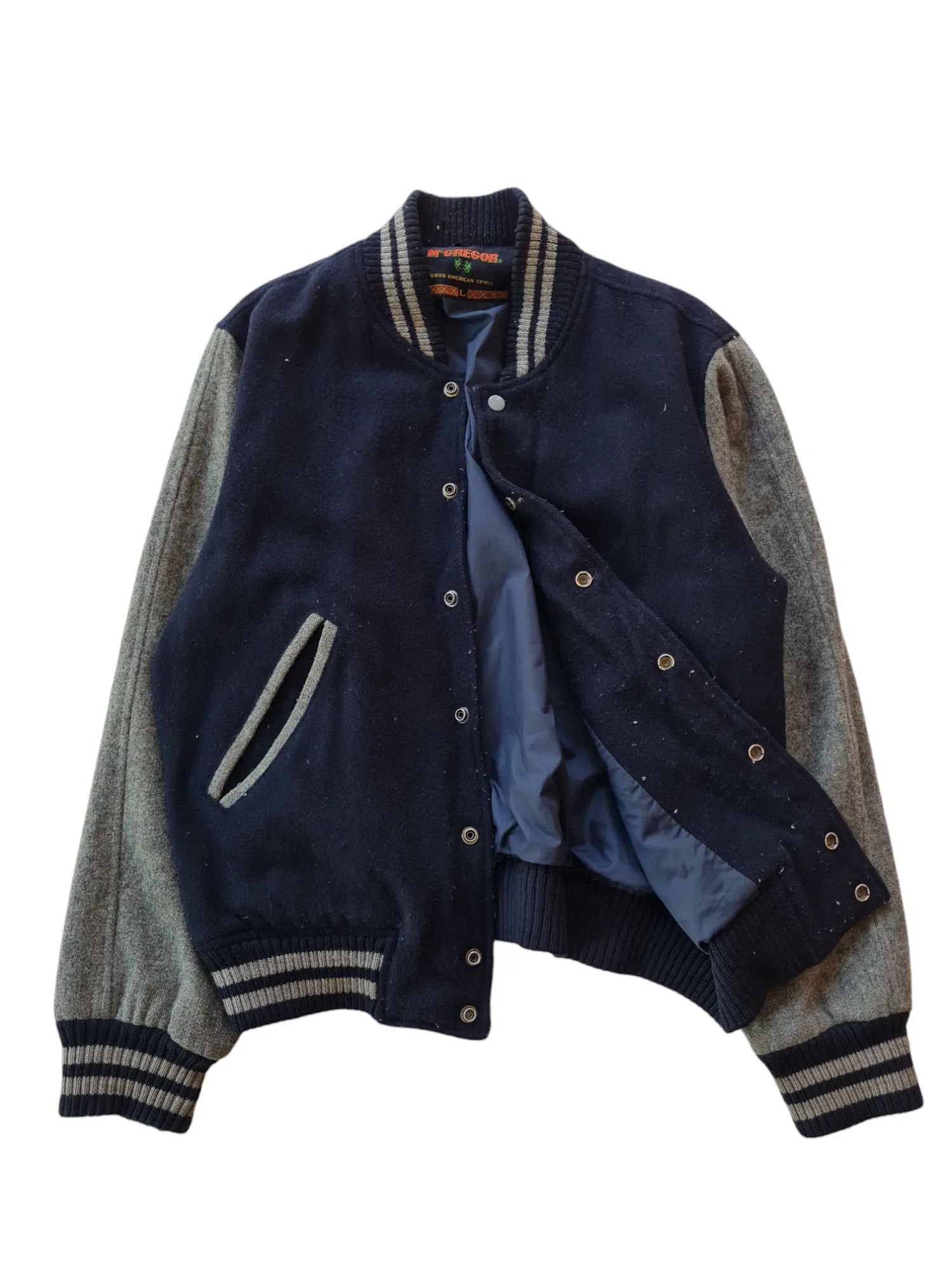 McGregor Vintage McGregor Wool Varsity Jacket Size US L / EU 52-54 / 3 - 2 Thumbnail