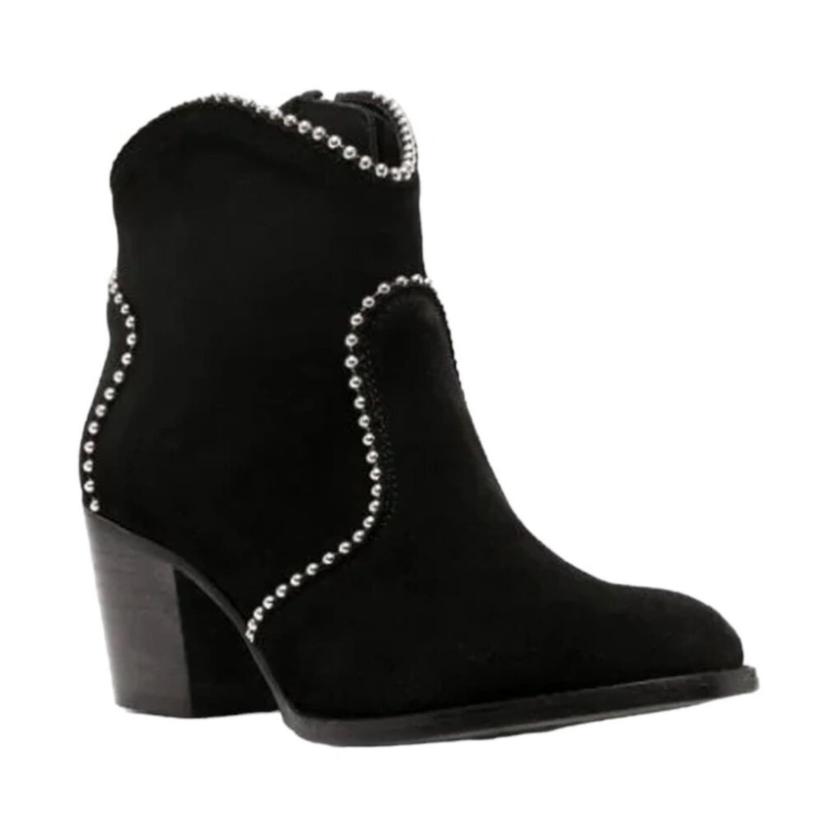 image of Zadig Voltaire Zadig & Voltaire Molly Stud Ankle Boots Size 7 NWT $488 Msrp in Black, Women's