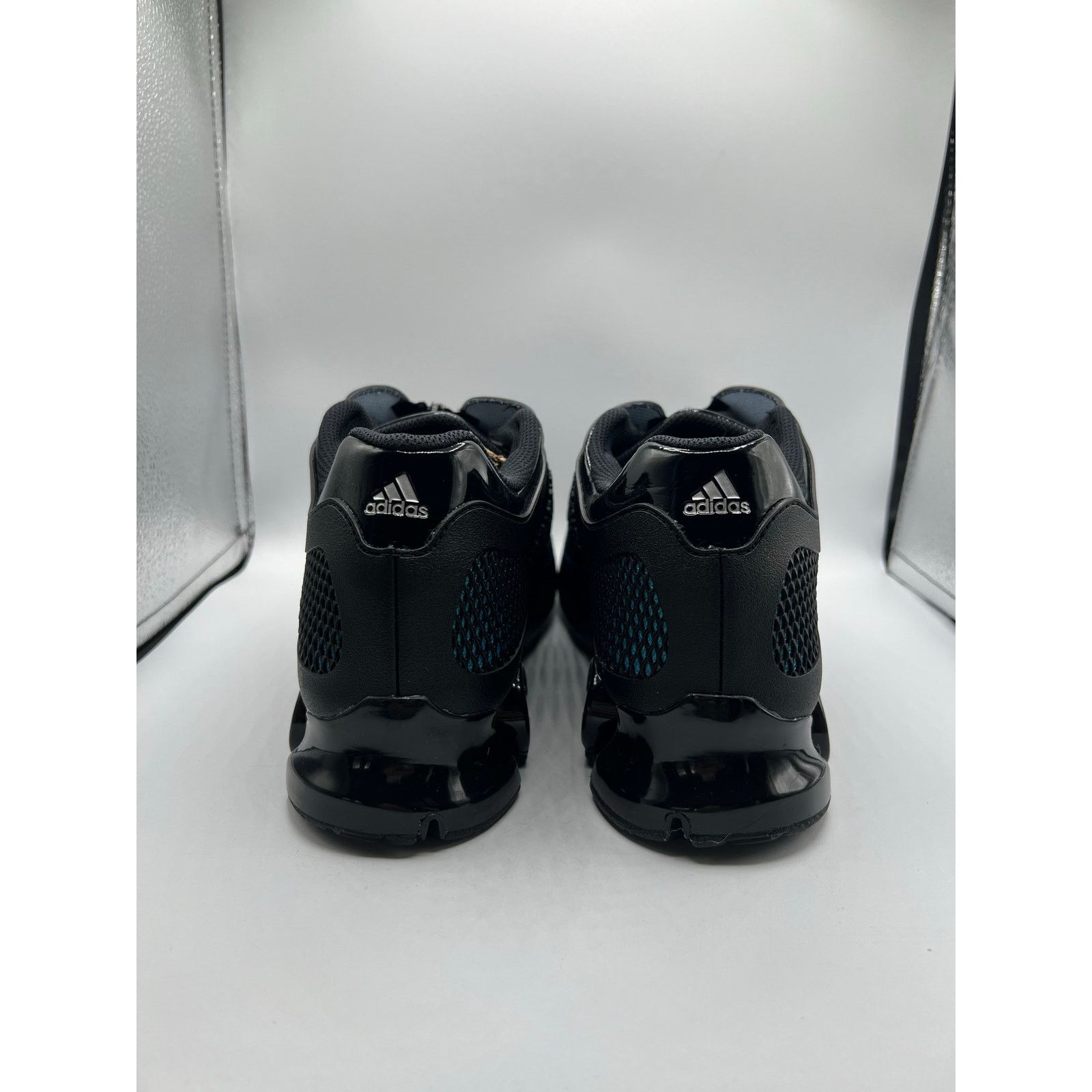 Adidas Adidas Megaride S2 “Black Hi-Res Blue Purple” size 8.5 mens Size US 8.5 / EU 41-42 - 4 Thumbnail