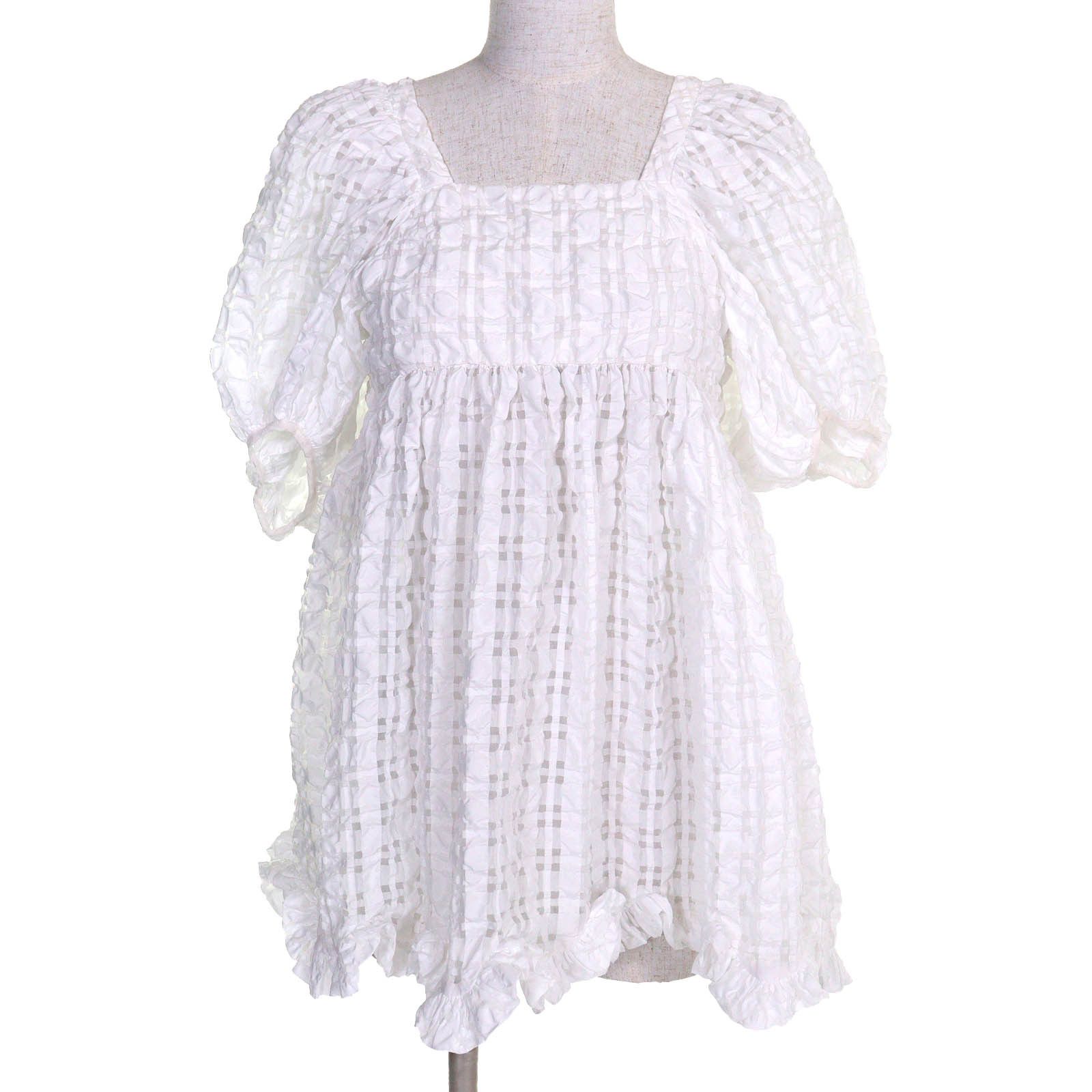 Other Other Cecilie Bahnsen VEGTA BLOUSE Blouse Cotton Tops J05DL0103 DUTY FREE for USA Size ONE SIZE - 1 Thumbnail