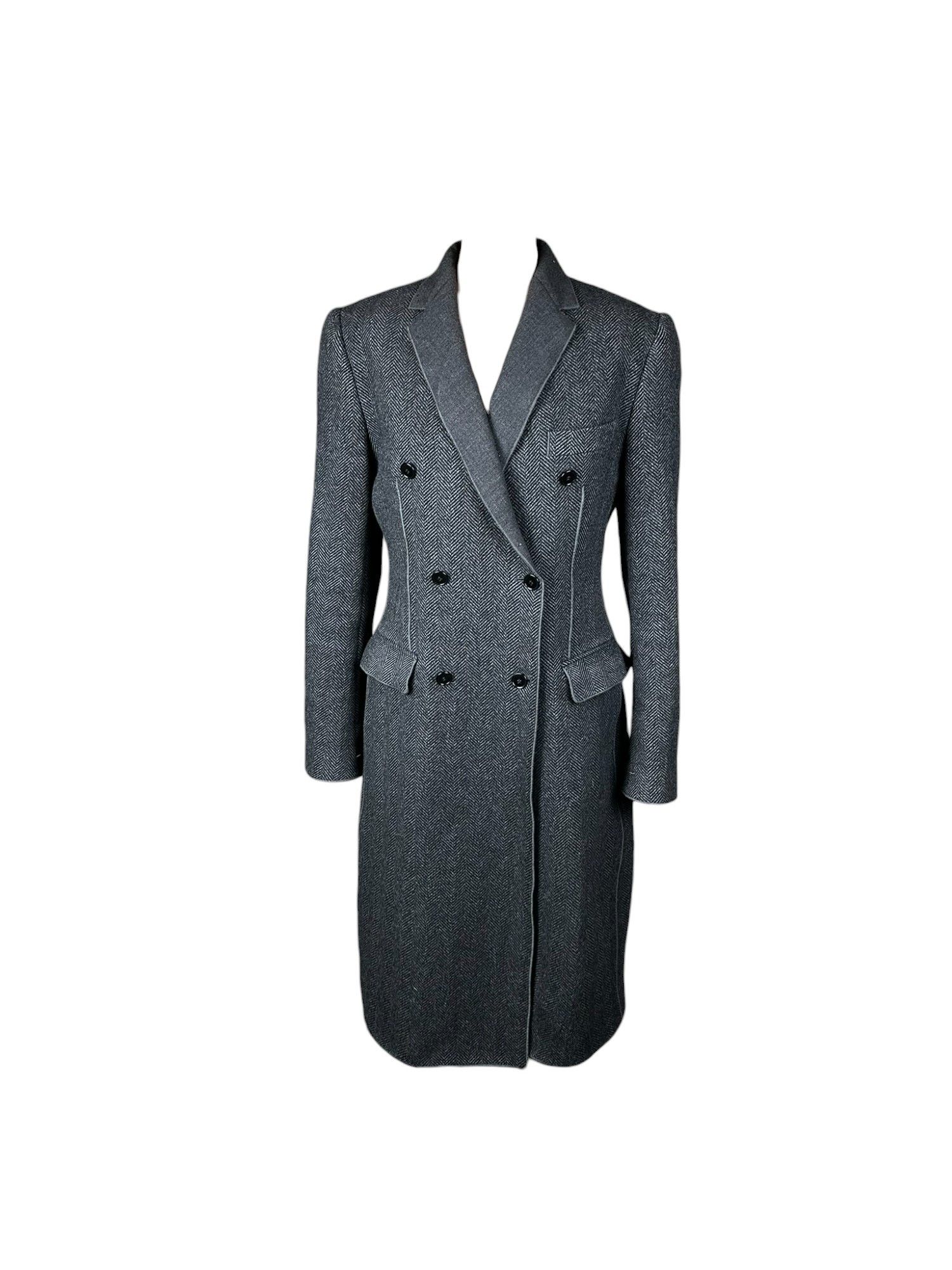 Dolce & Gabbana Dolce & Gabbana Double Breasted Wool Coat Size M / US 6-8 / IT 42-44 - 1 Thumbnail