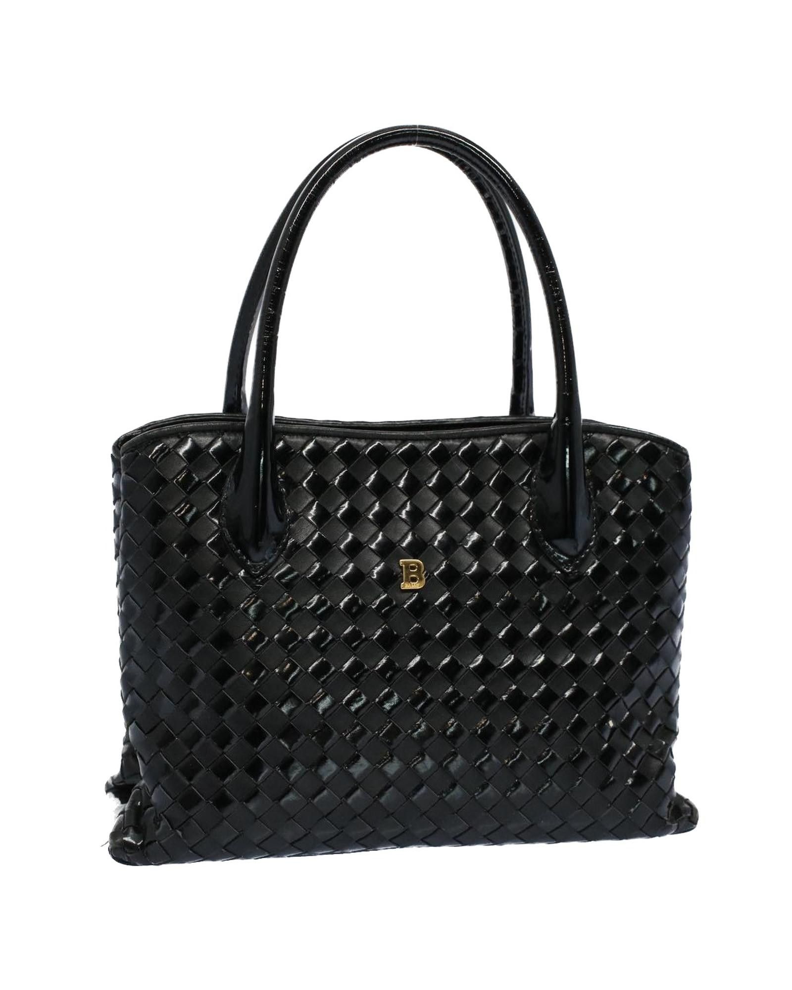 image of Bally Black Leather Hand Bag - Pre-Owned, Women's