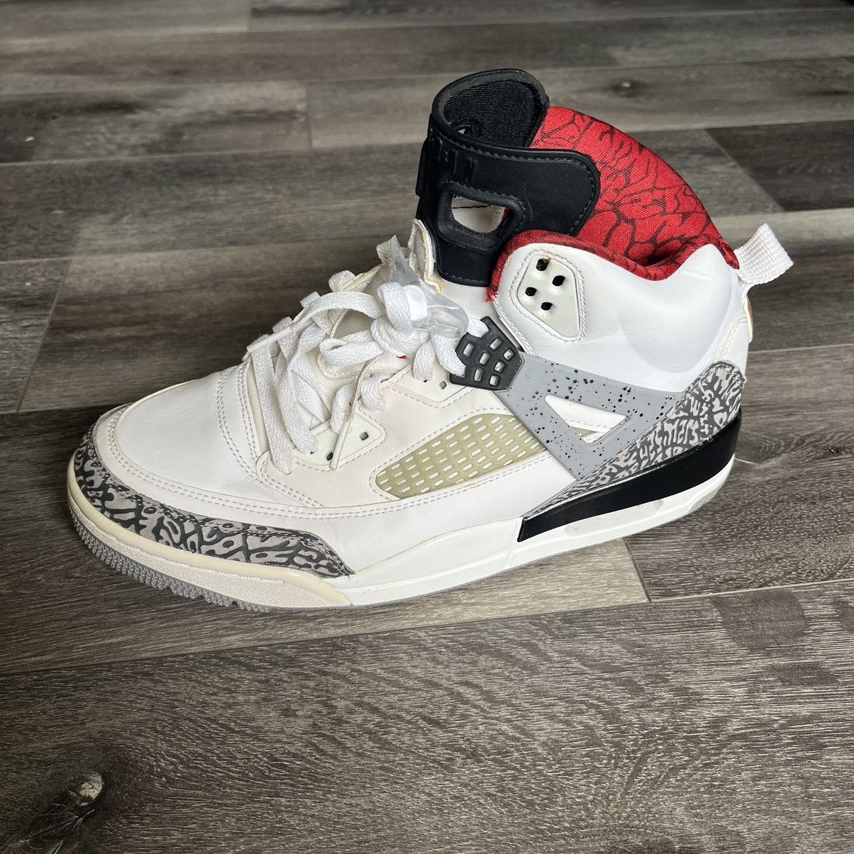 Jordan Brand Vintage Jordan Spizike White Cement 2017 Low Shoe 315371-122 Size US 10 / EU 43 - 10 Thumbnail