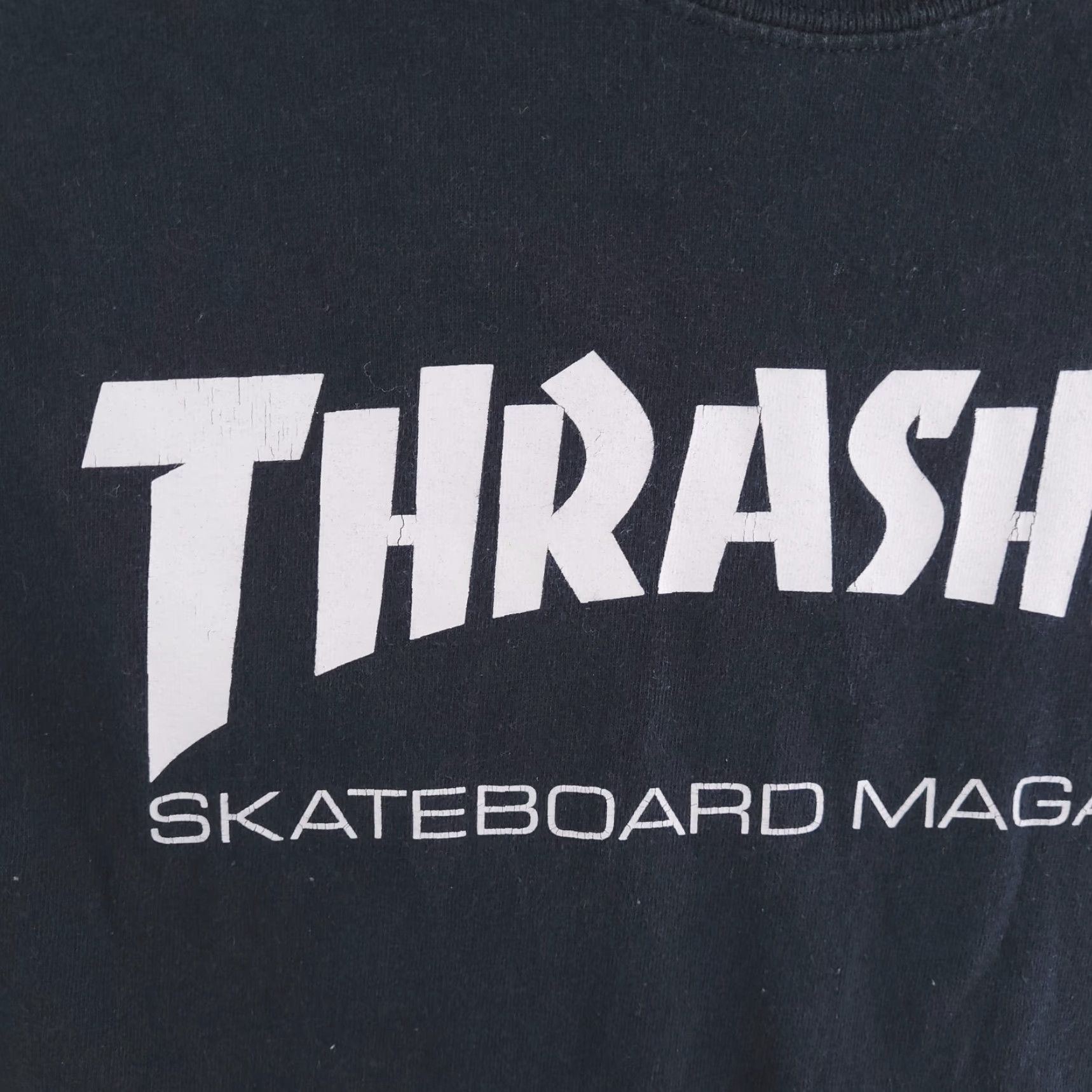 Thrasher Thrasher Shirt Mens Medium Black Short Sleeve T-Shirt solid Vintage: No Size US M / EU 48-50 / 2 - 2 Thumbnail