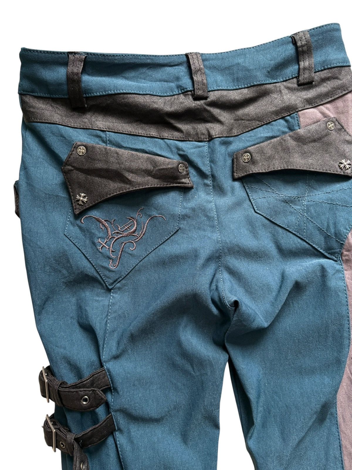 Japanese Brand Ozz Croce punk gothic pants Size US 30 / EU 46 - 11 Thumbnail