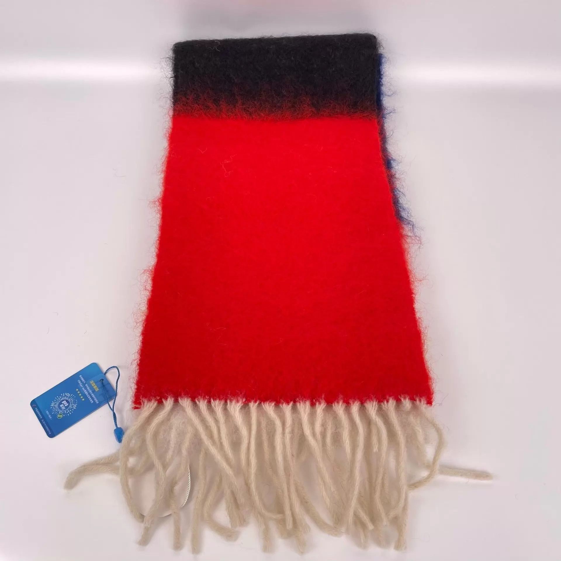 Loewe LOEWE Mohair Ombre Multicolor Scarf 180x35cm Size ONE SIZE - 3 Thumbnail