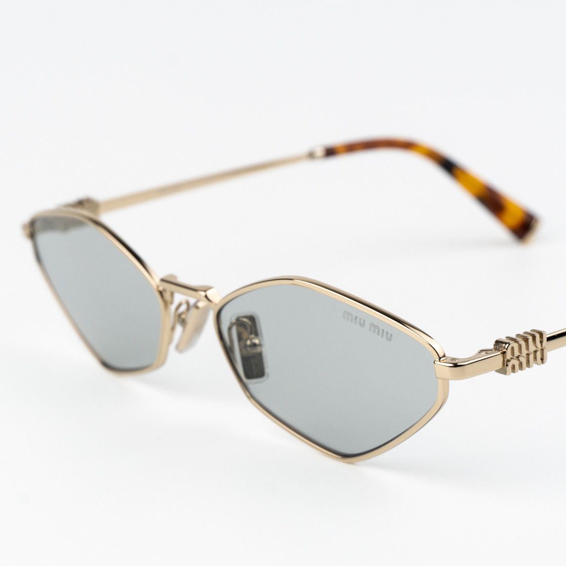 Miu Miu NEW Miu Miu MU56ZS ZVN50K REGARD Unisex Sunglasses Size ONE SIZE - 5 Thumbnail