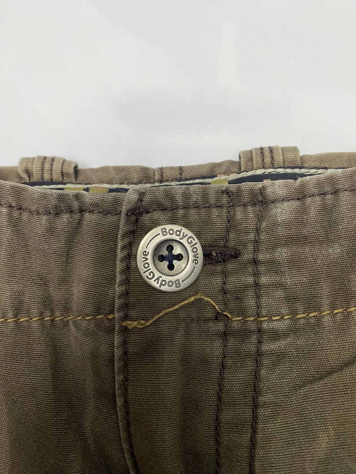 Beauty Beast RARE🔥VINTAGE BODY GLOVE BROWN CARGO PANTS MULTI POCKET Size US 30 / EU 46 - 10 Thumbnail