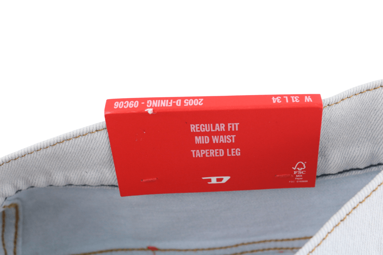 Diesel 2005 D-FINING 09C06 W31/L34 Tapered 40419 Size US 31 - 13 Thumbnail
