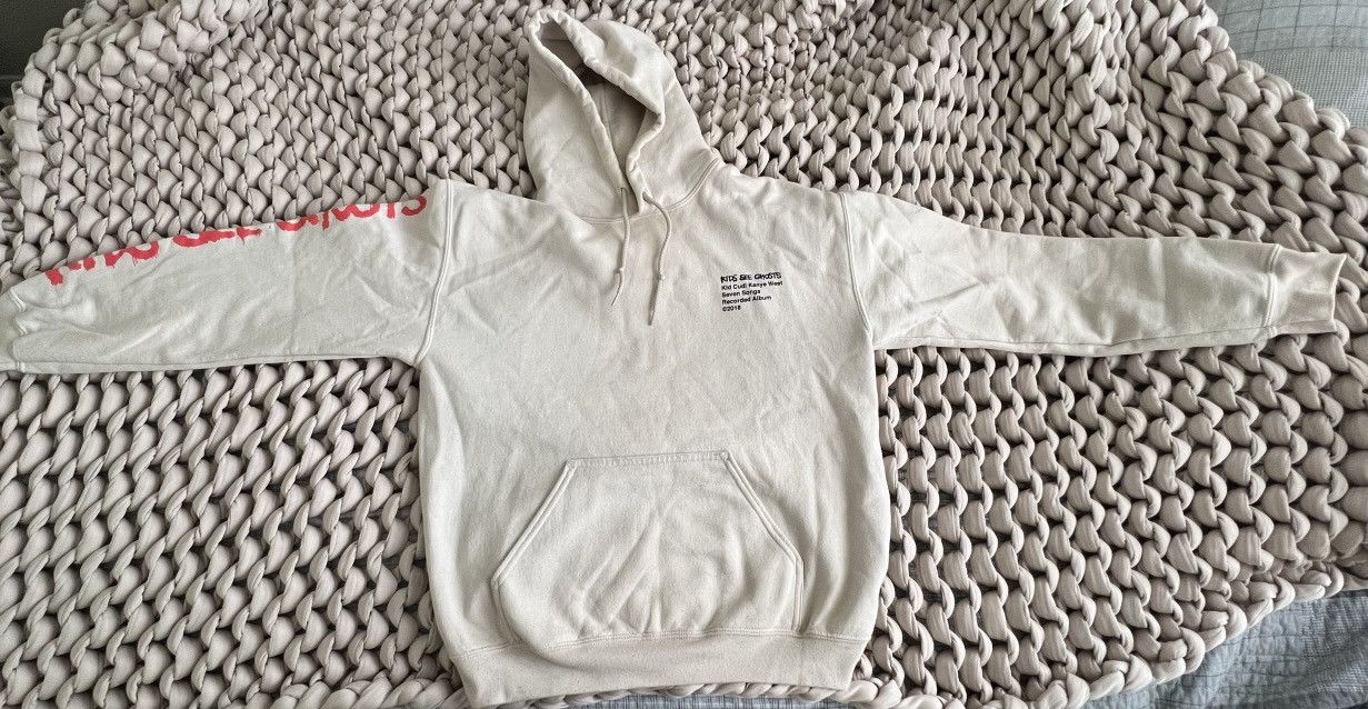 image of Kanye West x Takashi Murakami Kids See Ghosts - Medium Hoodie in Off White
