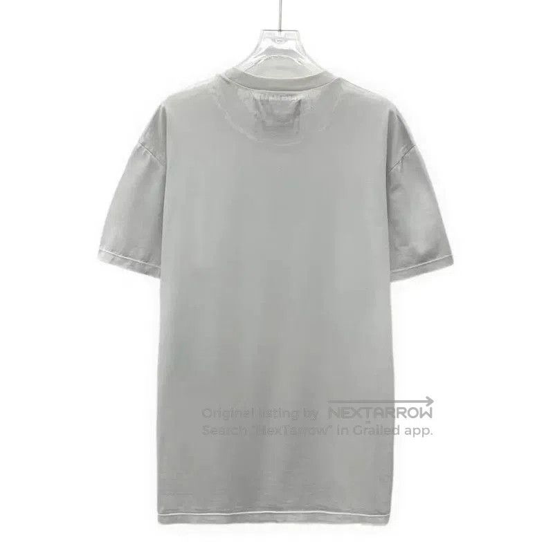 Prada Prada Gray Cotton Women's T-Shirt. Size M / US 6-8 / IT 42-44 - 1 Thumbnail