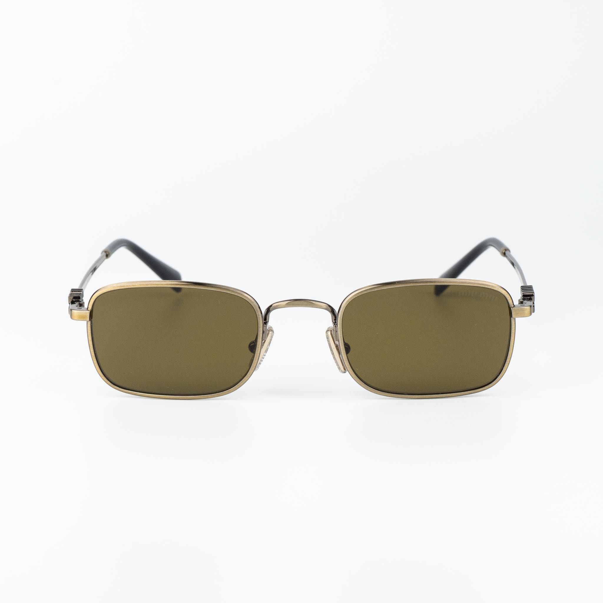 Miu Miu Miu Miu Women Sunglasses Rectangle MUA53S 26C09Z AUTHENTIC Size ONE SIZE - 2 Thumbnail