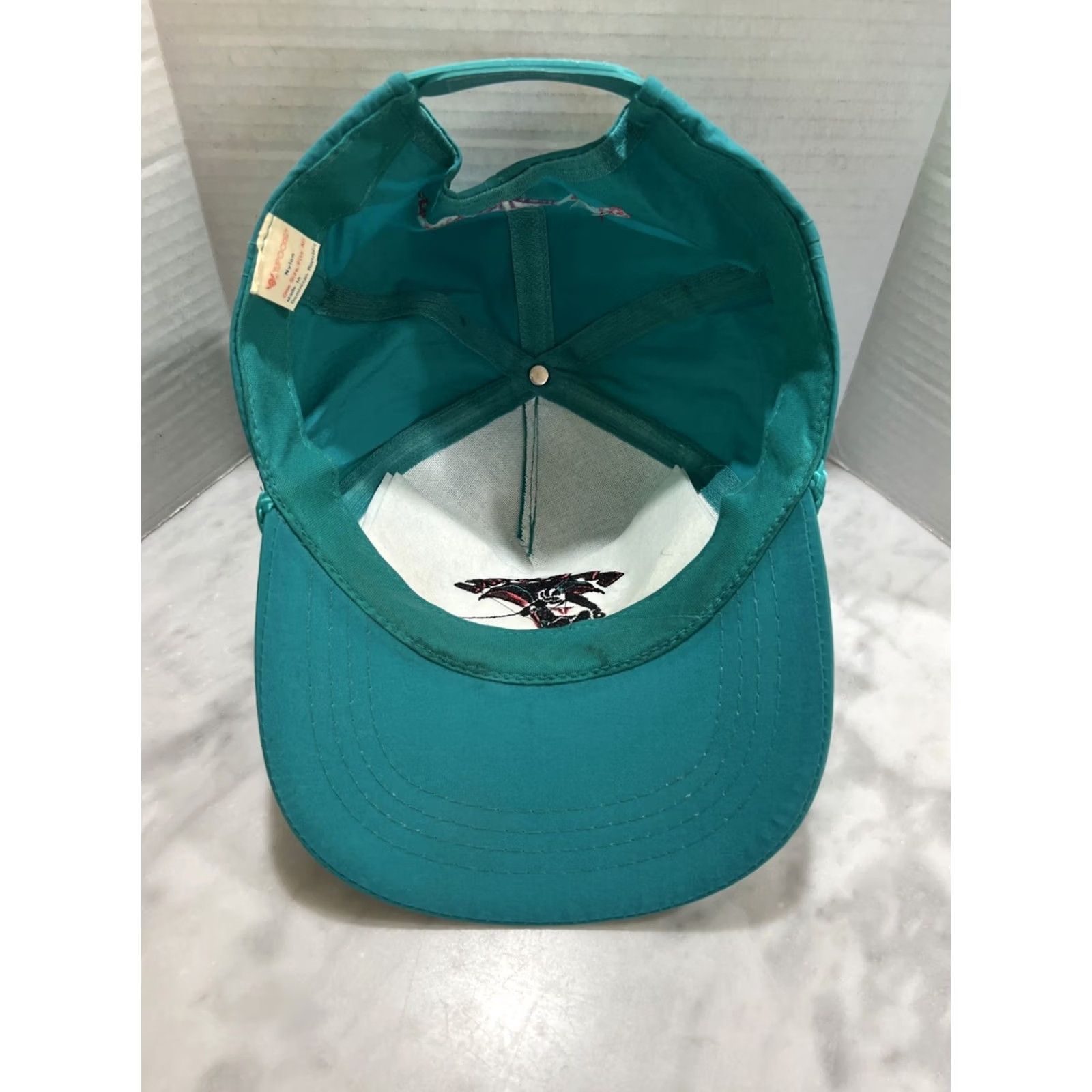 Vintage VINTAGE 1995 Para Ski World Meet Snowbird Snapback Hat Cap Adjustable Turquoise Mens Size ONE SIZE - 7 Thumbnail