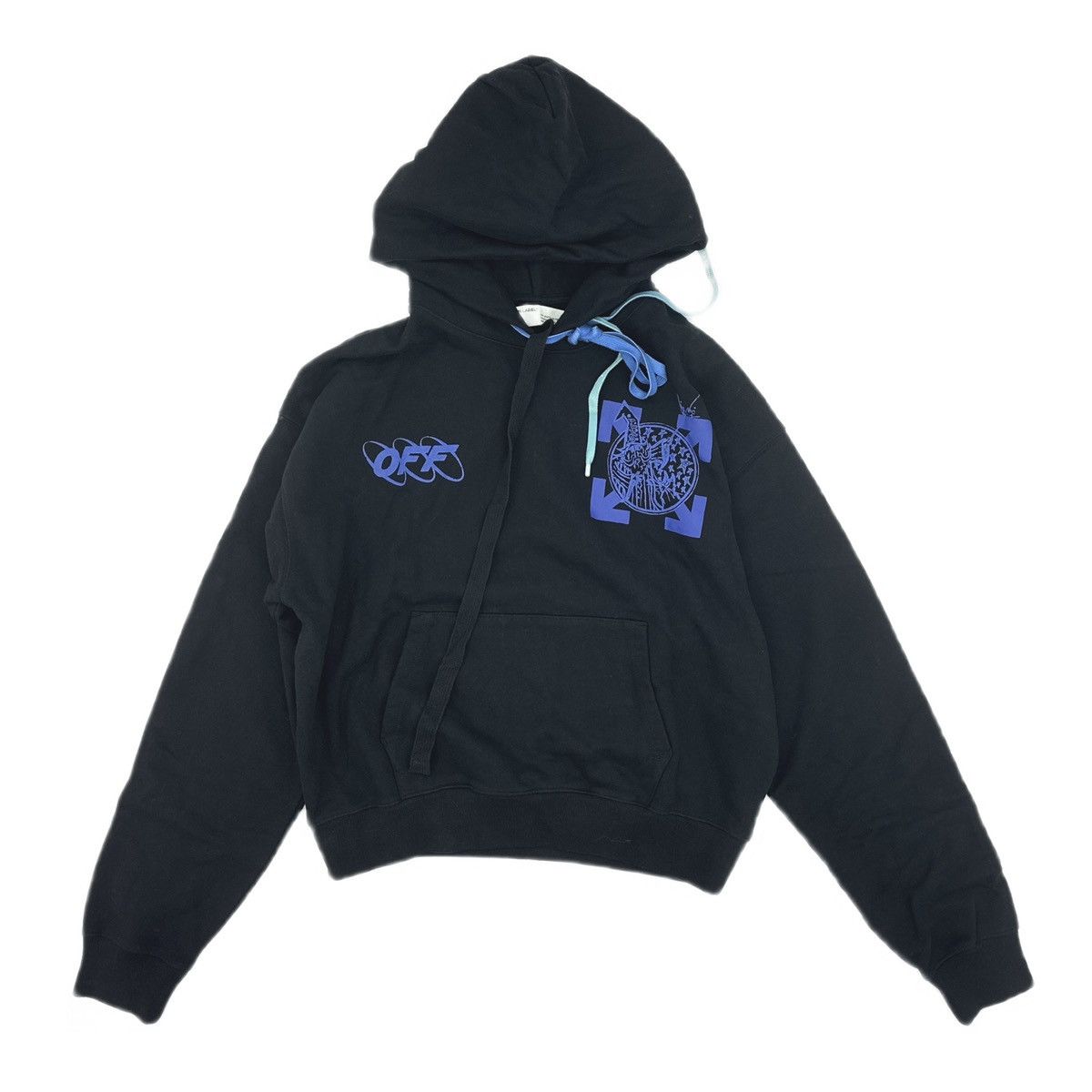 Off-White Off-White Wizard and Cat Graphic Hoodie Size US M / EU 48-50 / 2 - 1 Thumbnail