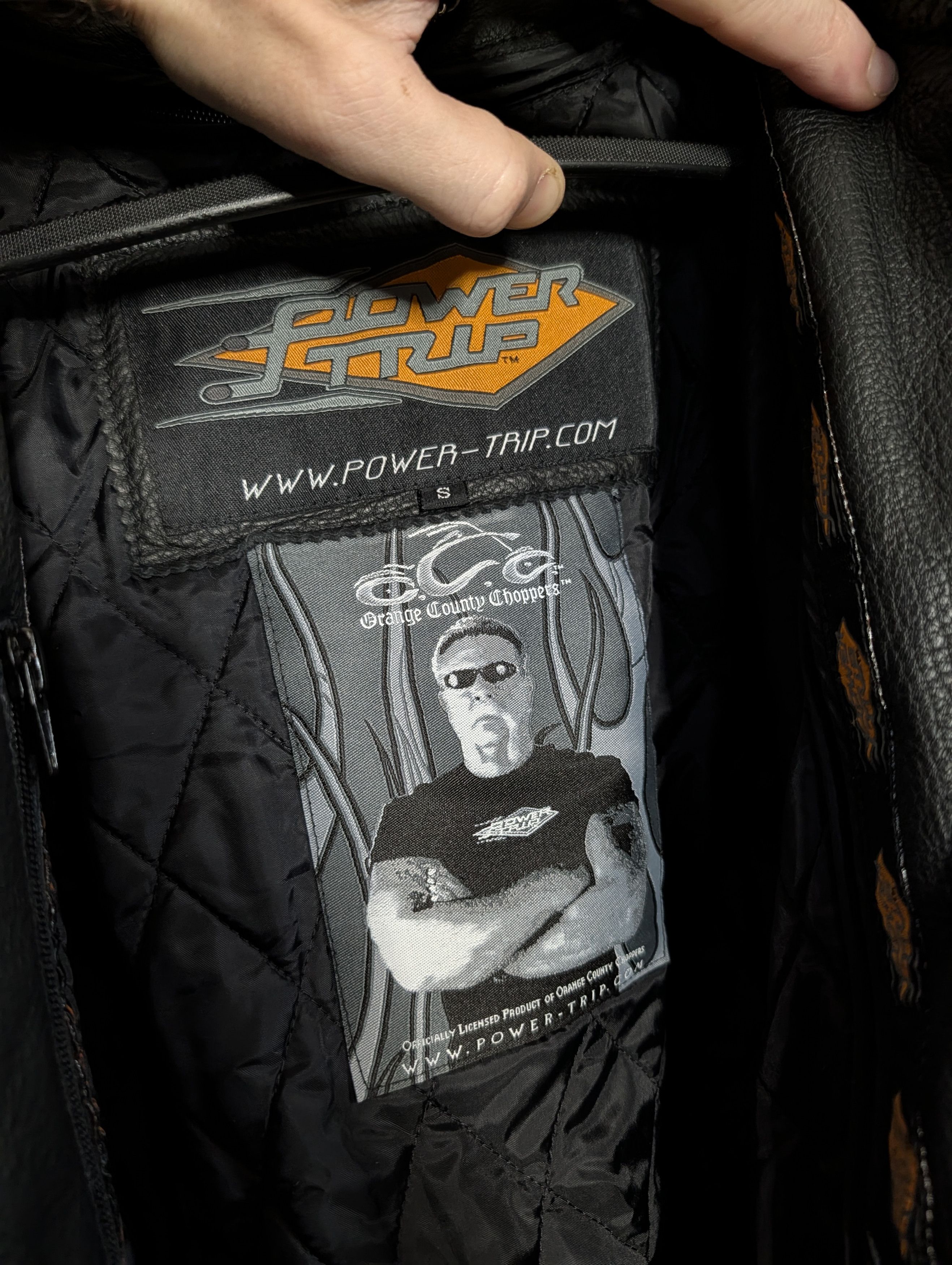 Powers Supply ORANGE COUNTY CHOPPERS Double Buckle Logo Jacket Size US S / EU 44-46 / 1 - 15 Thumbnail