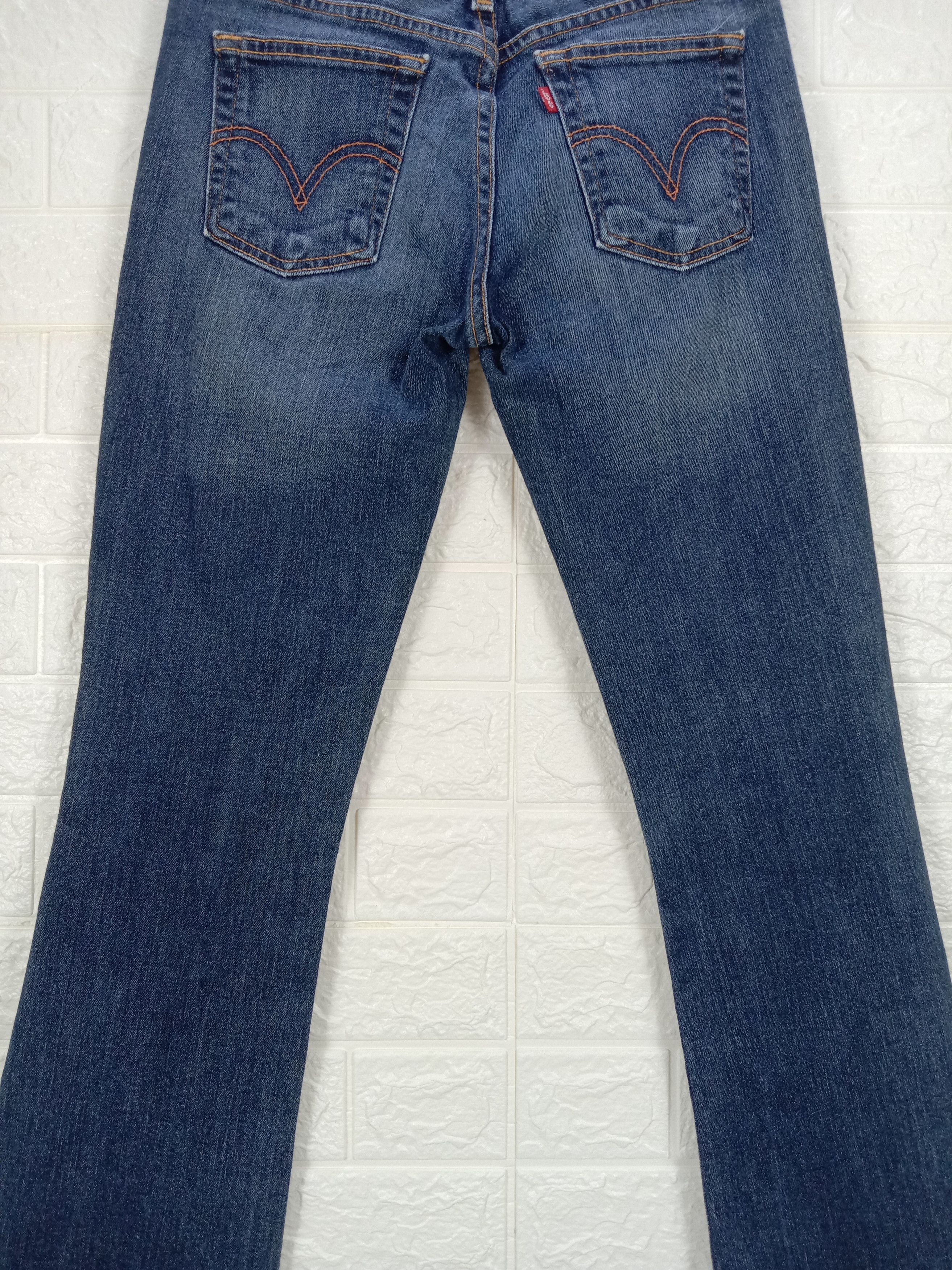 Levi's Vintage Levi's 518 Flare Jeans Earth Tone Distressed Denim Size 28" / US 6 / IT 42 - 7 Thumbnail